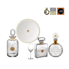 Vista Alegre My Rare Spirits whisky decanter with gold decoration - Buy now on ShopDecor - Discover the best products by VISTA ALEGRE design