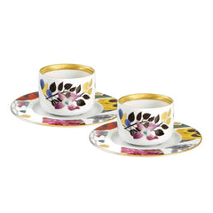 Vista Alegre Primavera set 2 cups & saucers Coffee - Buy now on ShopDecor - Discover the best products by VISTA ALEGRE design