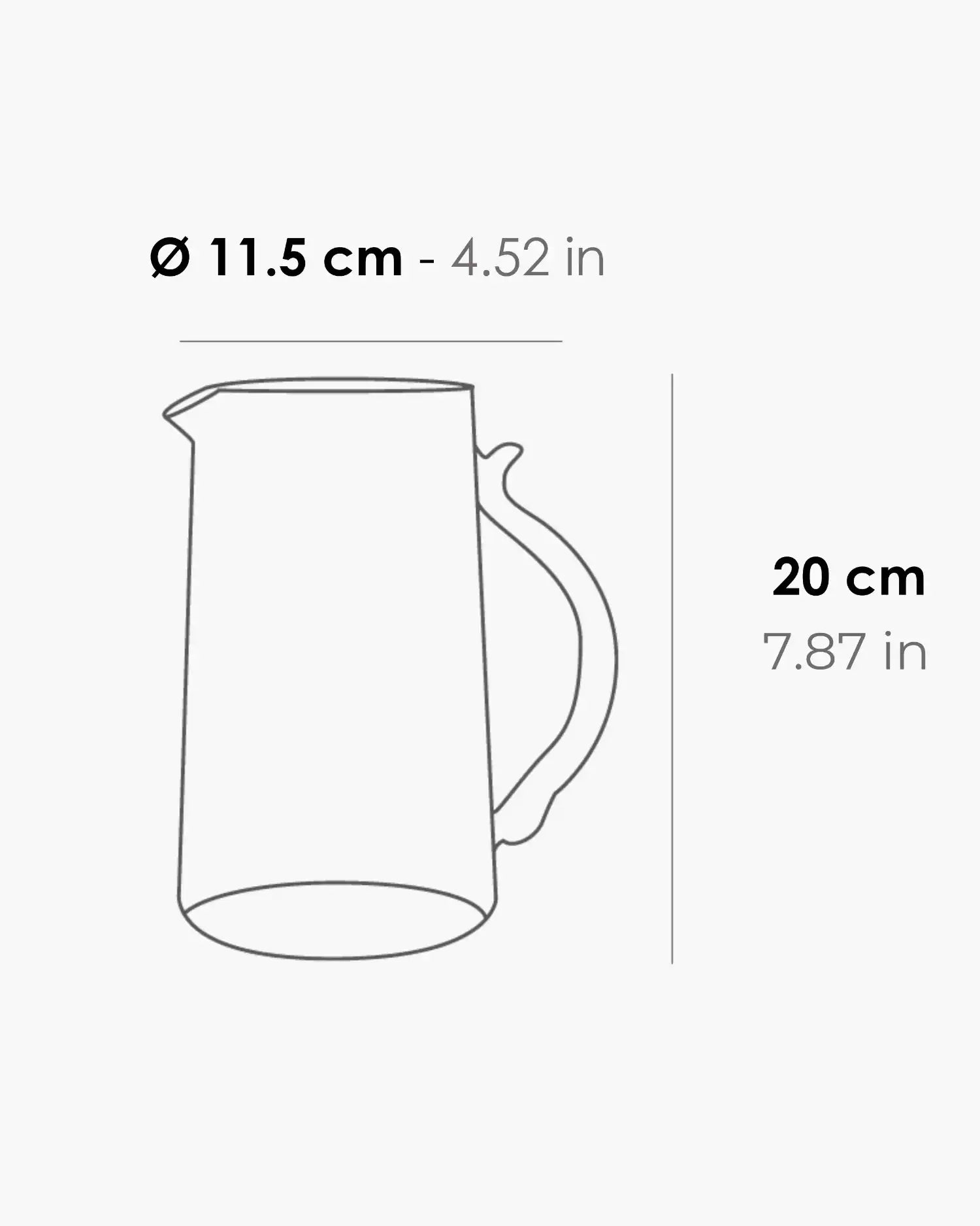 WD Lifestyle carafe 1.5 lt. - 1.58 qt. - Buy now on ShopDecor - Discover the best products by WD LIFESTYLE design
