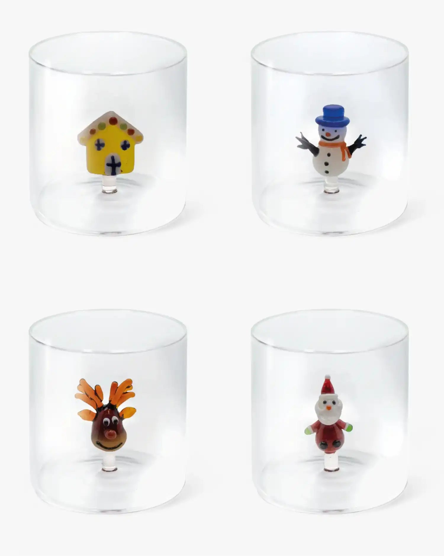 WD Lifestyle Christmas set 4 tumblers mix 1 - Buy now on ShopDecor - Discover the best products by WD LIFESTYLE design