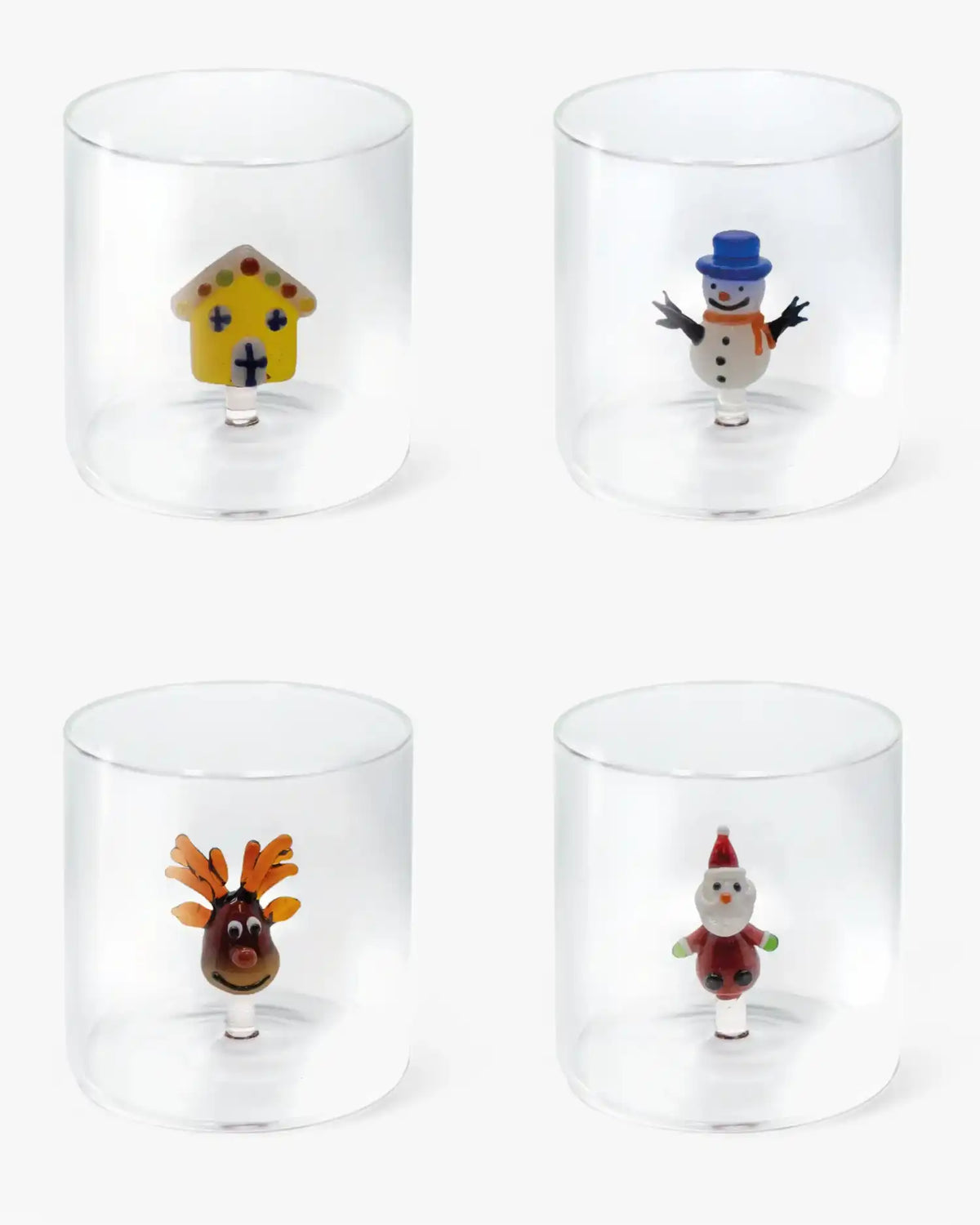 WD Lifestyle Christmas set 4 tumblers mix 1 - Buy now on ShopDecor - Discover the best products by WD LIFESTYLE design