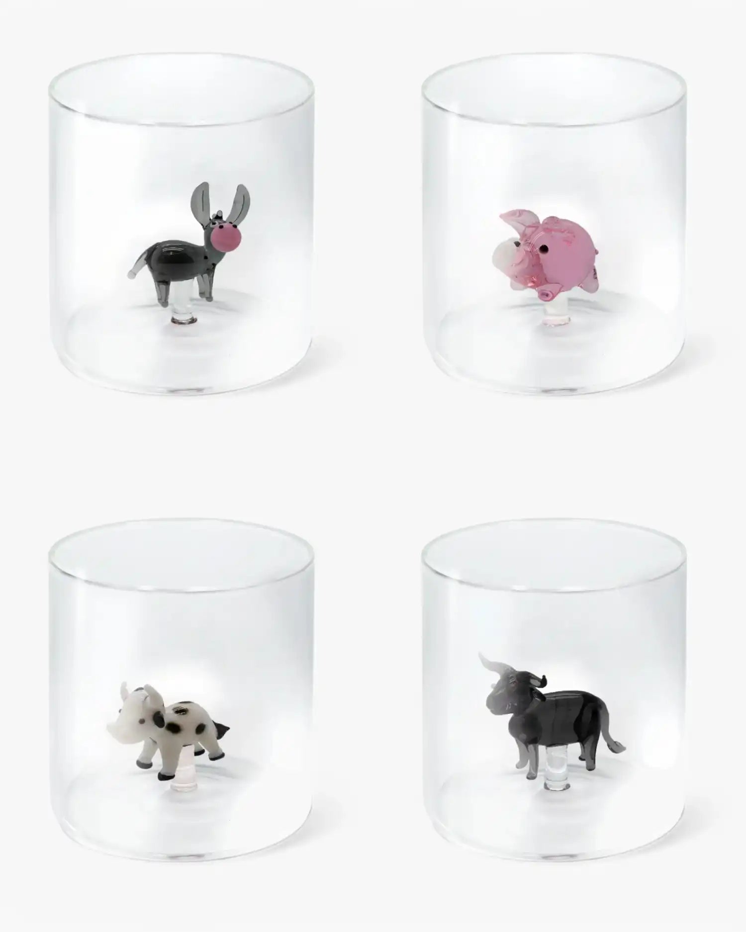 WD Lifestyle Farm set 4 tumblers mix 1 - Buy now on ShopDecor - Discover the best products by WD LIFESTYLE design