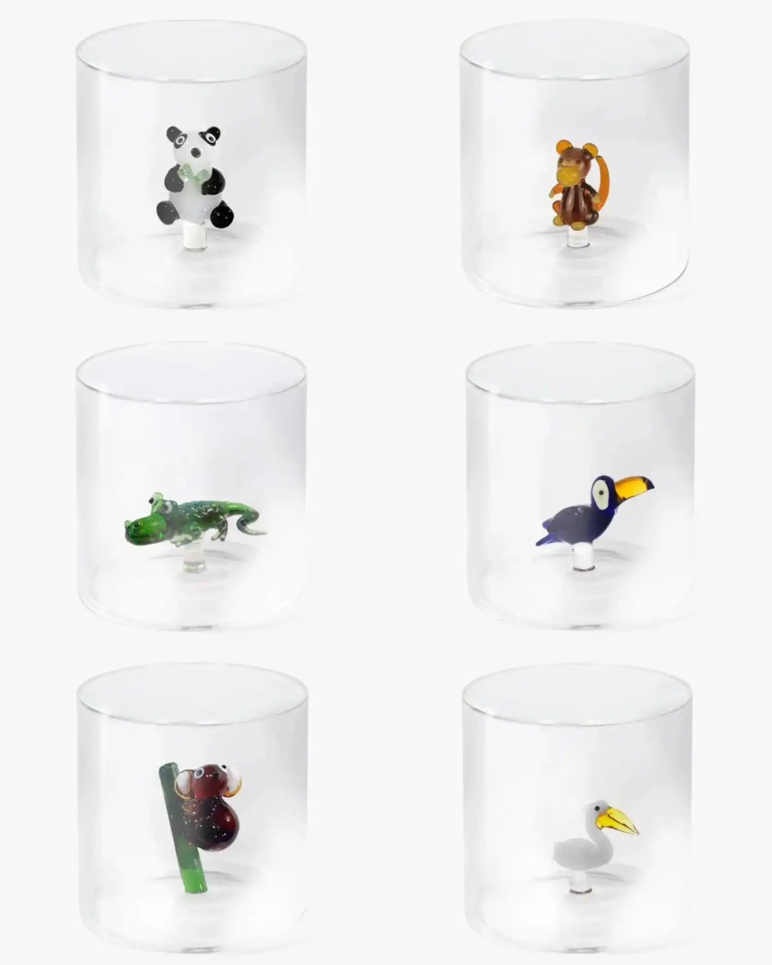WD LIfestyle Amazonia set 6 tumblers mix 2 - Buy now on ShopDecor - Discover the best products by WD LIFESTYLE design