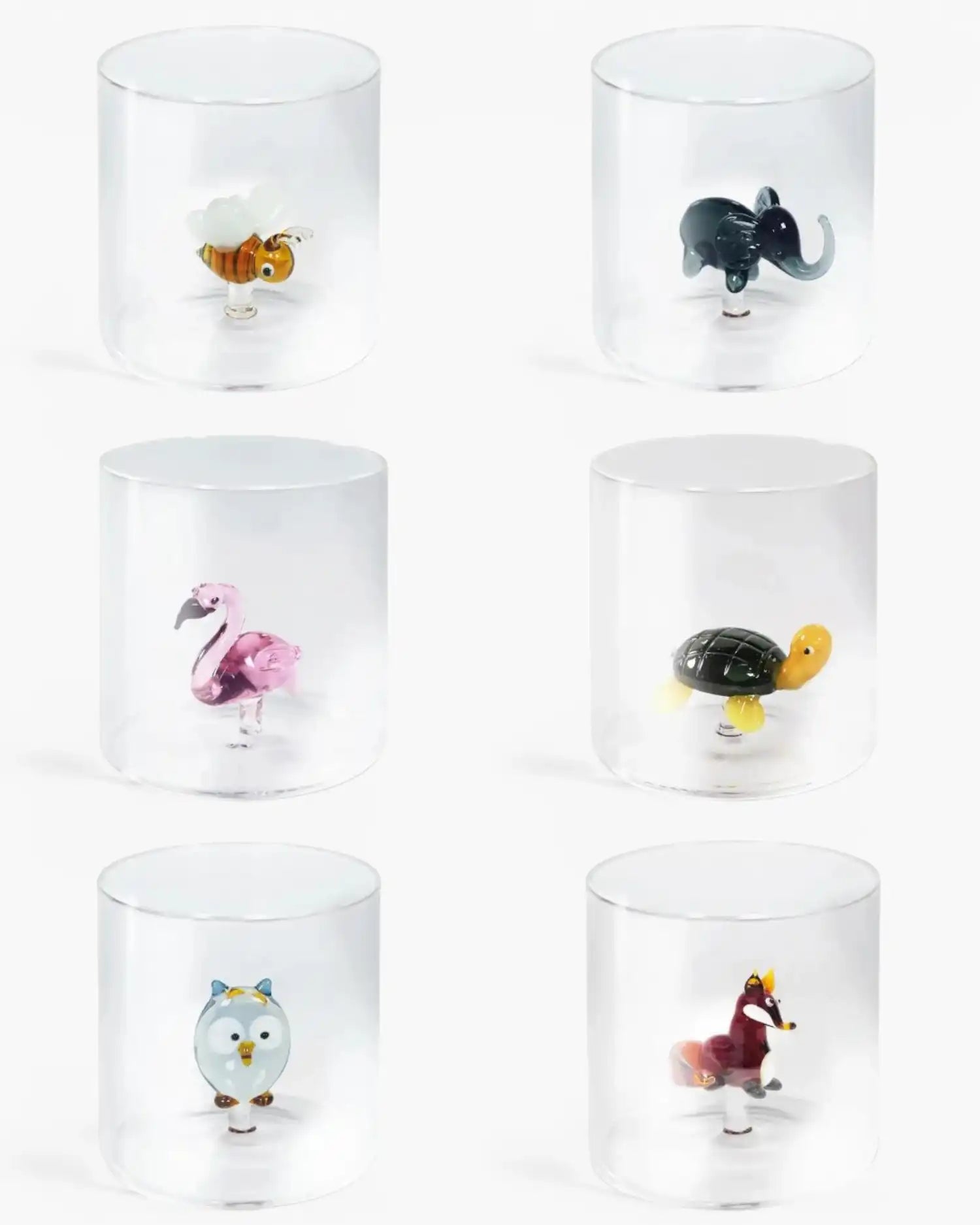 WD Lifestyle Animal Farm set 6 tumblers mix 1 - Buy now on ShopDecor - Discover the best products by WD LIFESTYLE design