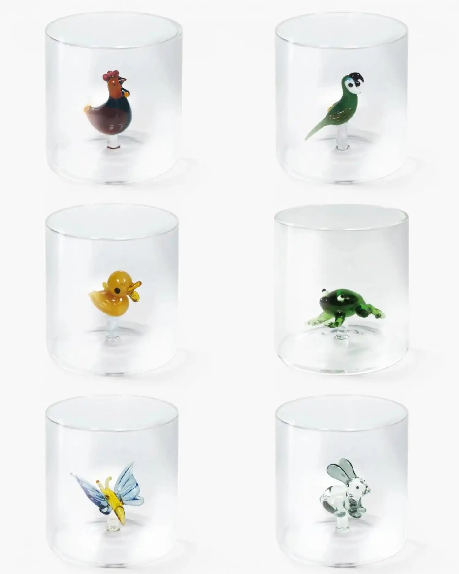 WD Lifestyle Animal Farm set 6 tumblers mix 2 - Buy now on ShopDecor - Discover the best products by WD LIFESTYLE design