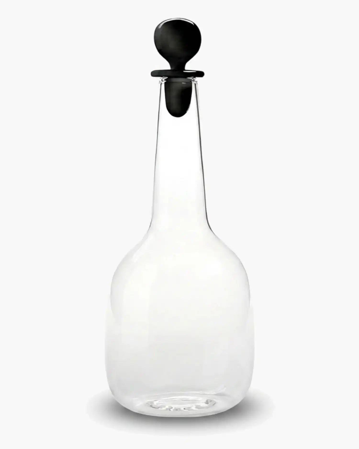 Zafferano Bilia glass Bottle 1.4 l-47.34 oz Black - Buy now on ShopDecor - Discover the best products by ZAFFERANO design