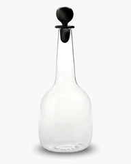 Zafferano Bilia glass Bottle 1.4 l-47.34 oz Black - Buy now on ShopDecor - Discover the best products by ZAFFERANO design