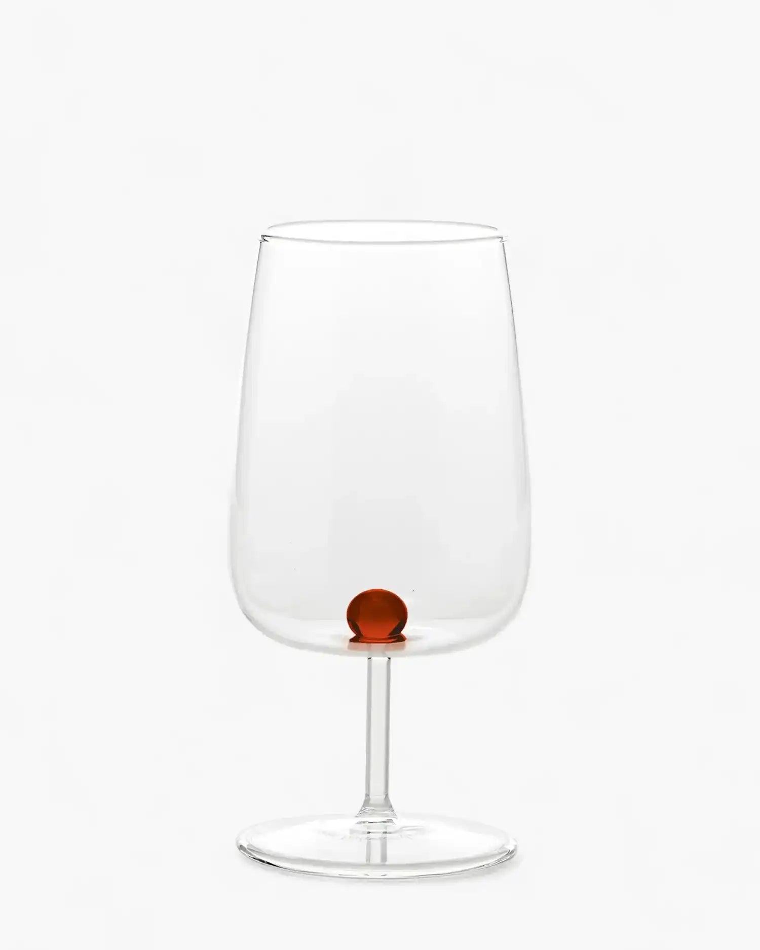 Zafferano Bilia goblet 38 cl - 12.84 oz Zafferano Amber - Buy now on ShopDecor - Discover the best products by ZAFFERANO design