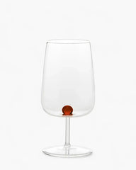 Zafferano Bilia goblet 38 cl - 12.84 oz Zafferano Amber - Buy now on ShopDecor - Discover the best products by ZAFFERANO design