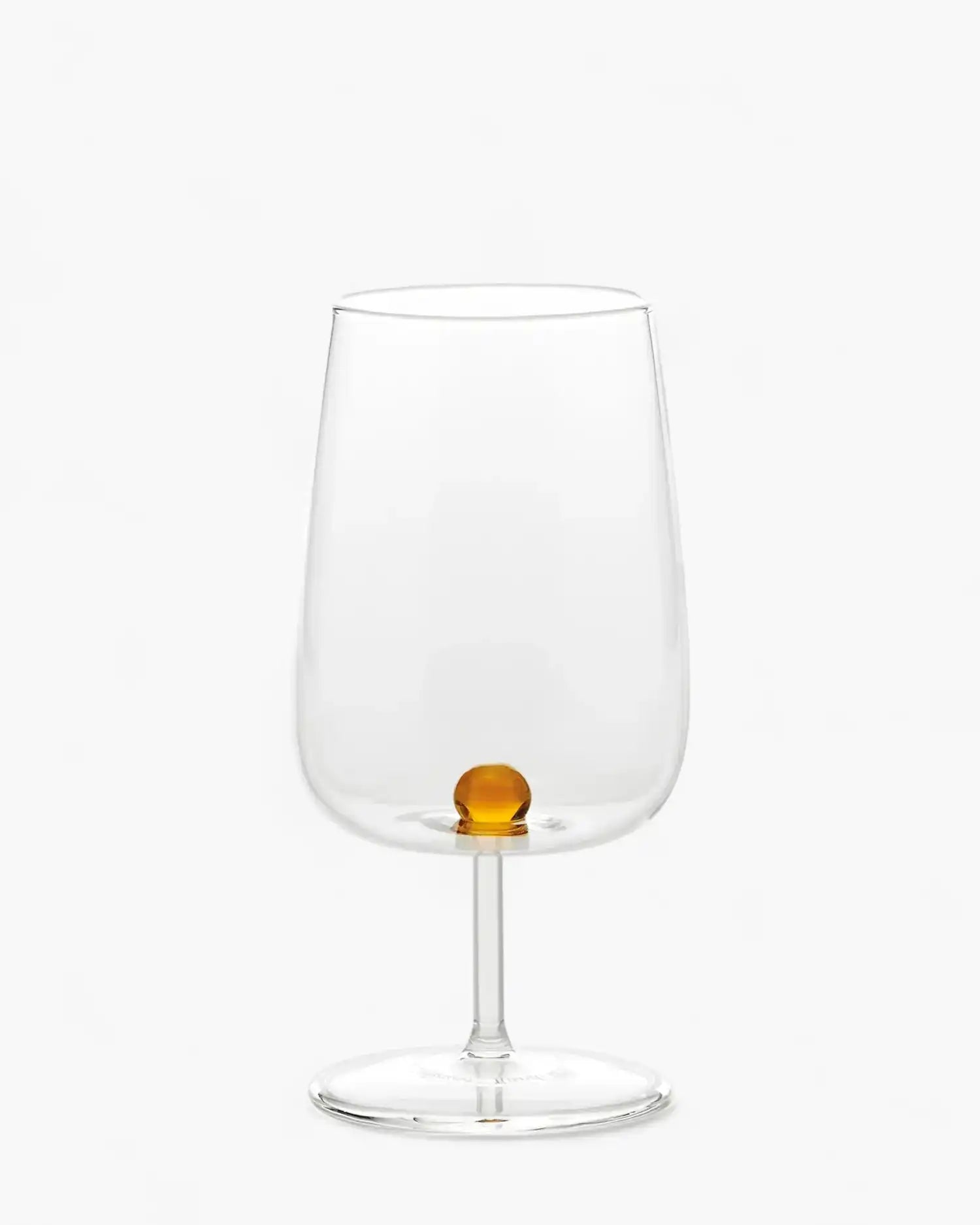 Zafferano Bilia goblet 38 cl - 12.84 oz Zafferano Yellow - Buy now on ShopDecor - Discover the best products by ZAFFERANO design