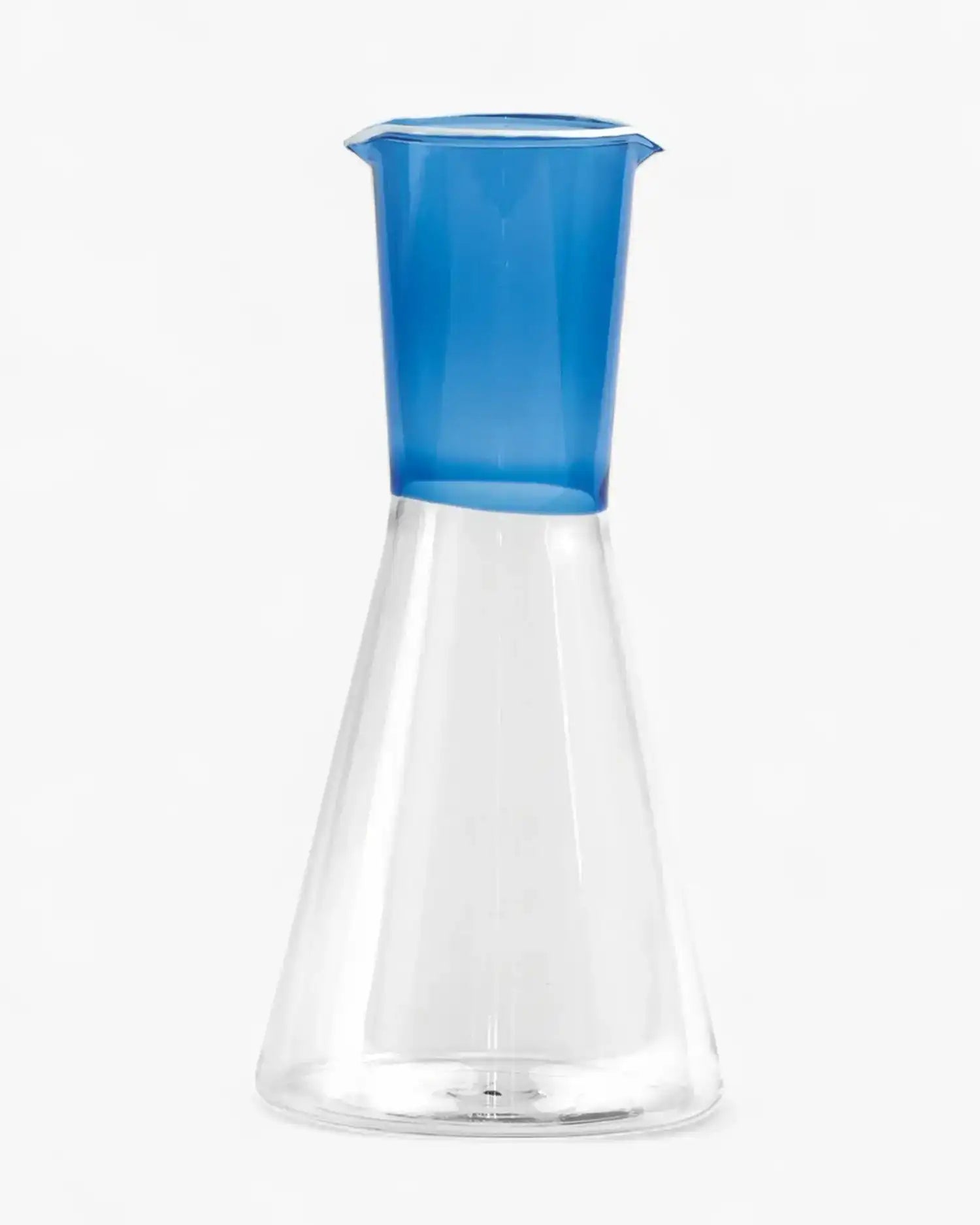 Zafferano Classy Carafe Zafferano Light blue Clear 0.95 l - 31.12 oz - Buy now on ShopDecor - Discover the best products by ZAFFERANO design