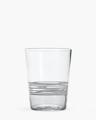 Zafferano Filante tumbler coloured glass 40 cl-13.52 oz Transparent - Buy now on ShopDecor - Discover the best products by ZAFFERANO design