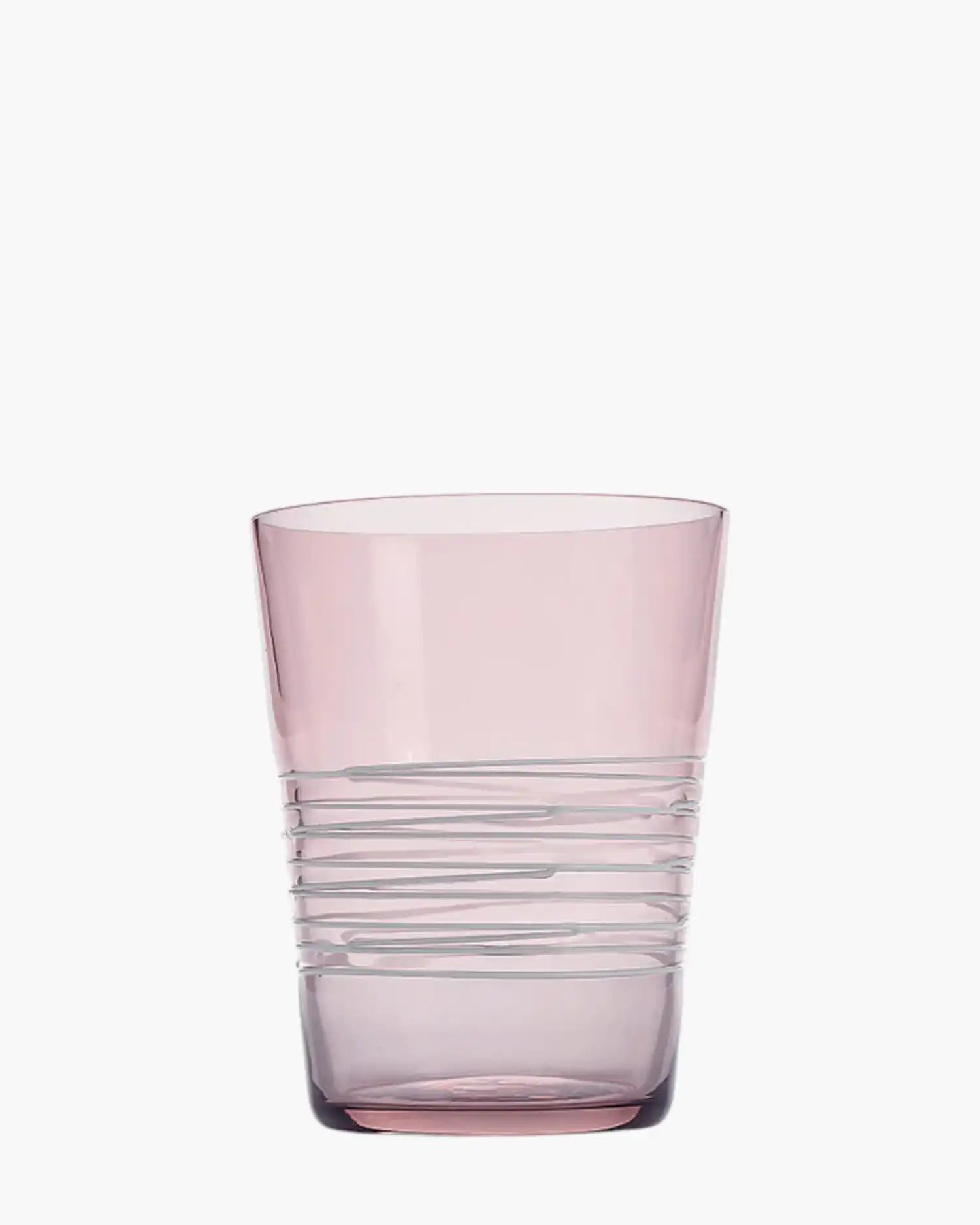 Zafferano Filante tumbler coloured glass 40 cl-13.52 oz amethyst - Buy now on ShopDecor - Discover the best products by ZAFFERANO design