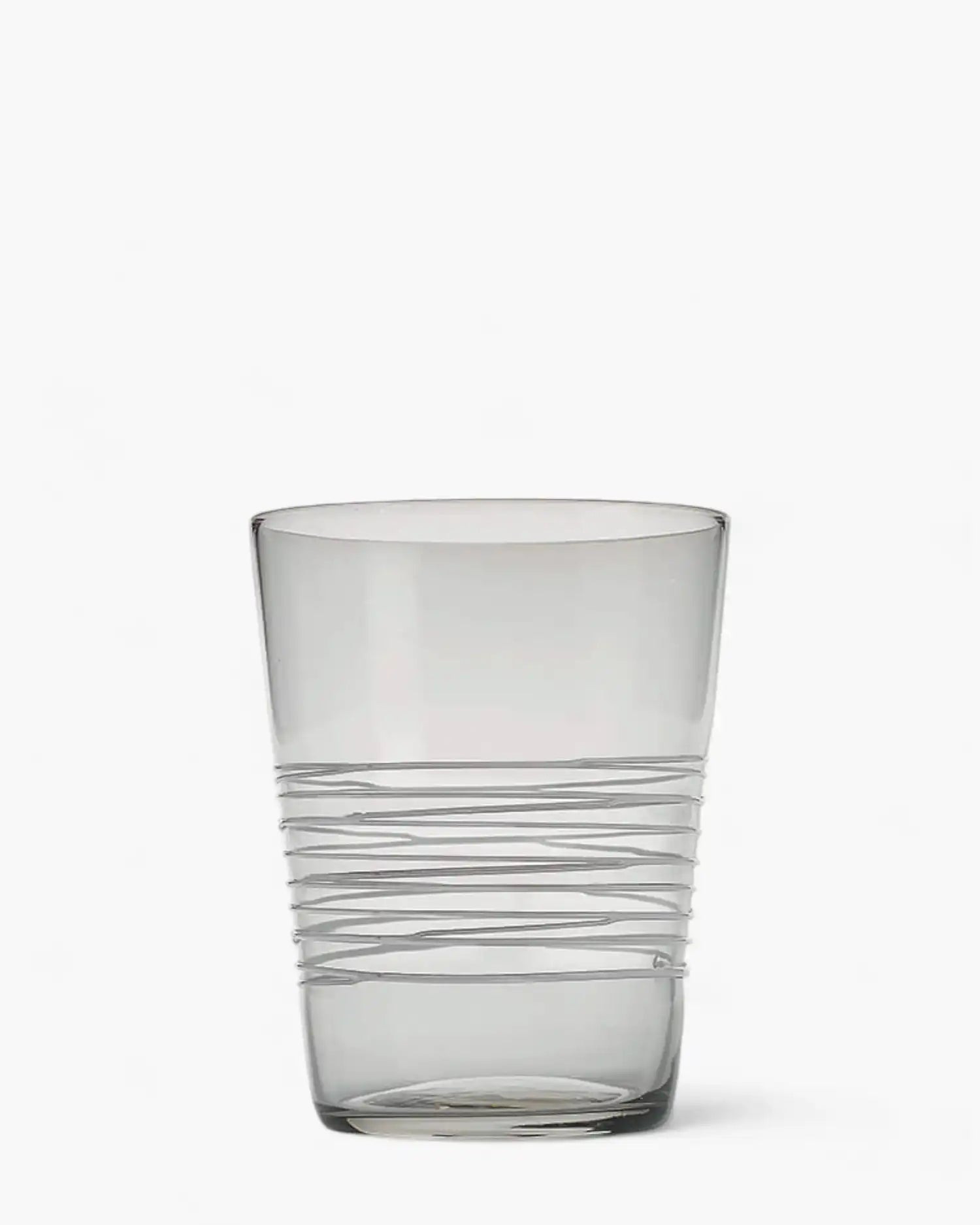 Zafferano Filante tumbler coloured glass 40 cl-13.52 oz Grey - Buy now on ShopDecor - Discover the best products by ZAFFERANO design