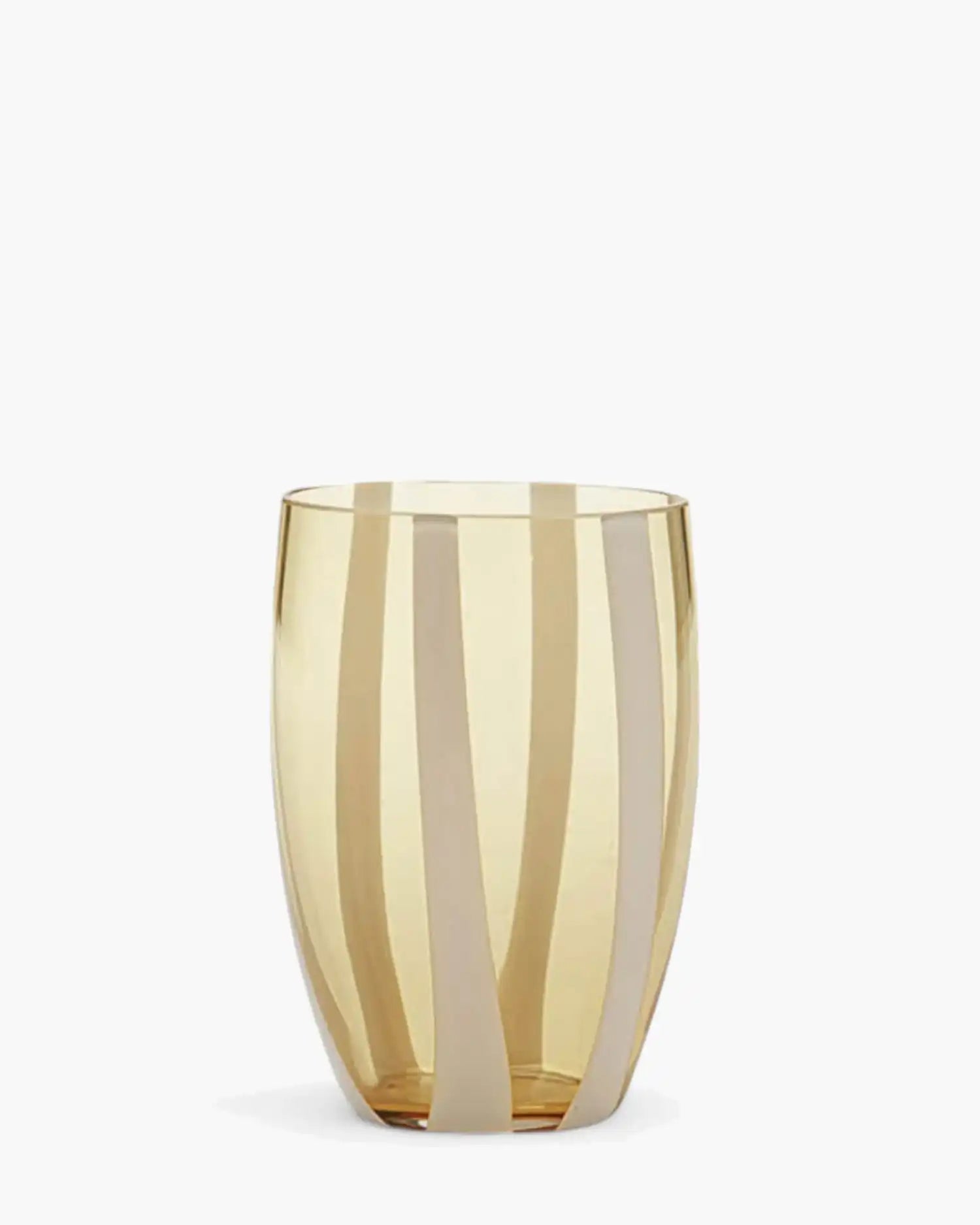 Zafferano Gessato tumbler 32 cl-10.82 oz Zafferano Amber - Buy now on ShopDecor - Discover the best products by ZAFFERANO design