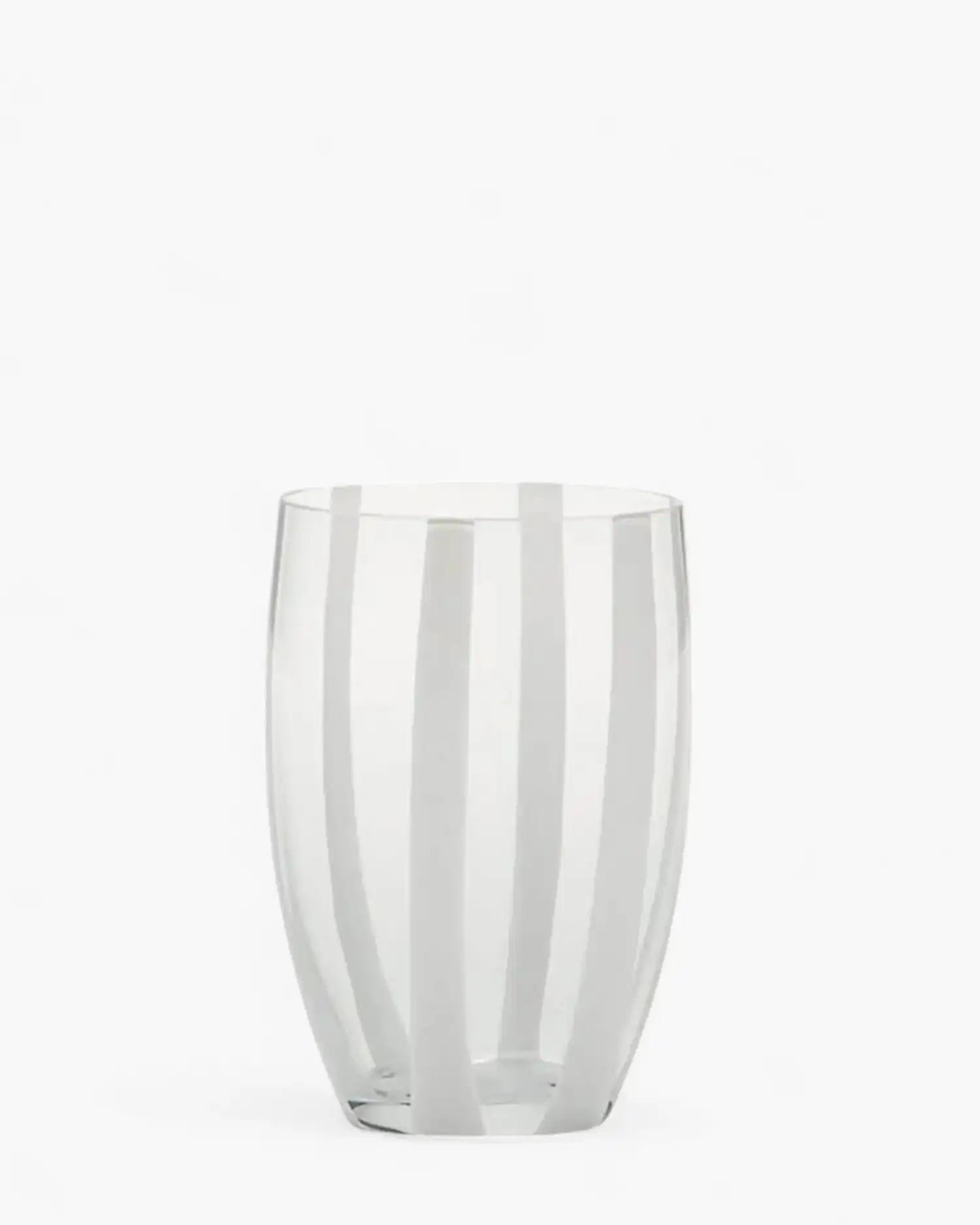 Zafferano Gessato tumbler 32 cl-10.82 oz Transparent - Buy now on ShopDecor - Discover the best products by ZAFFERANO design