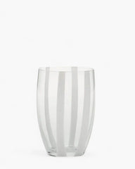Zafferano Gessato tumbler 32 cl-10.82 oz Transparent - Buy now on ShopDecor - Discover the best products by ZAFFERANO design