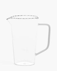 Zafferano Intrecci carafe 84 cl - 29.56 oz White Black - Buy now on ShopDecor - Discover the best products by ZAFFERANO design