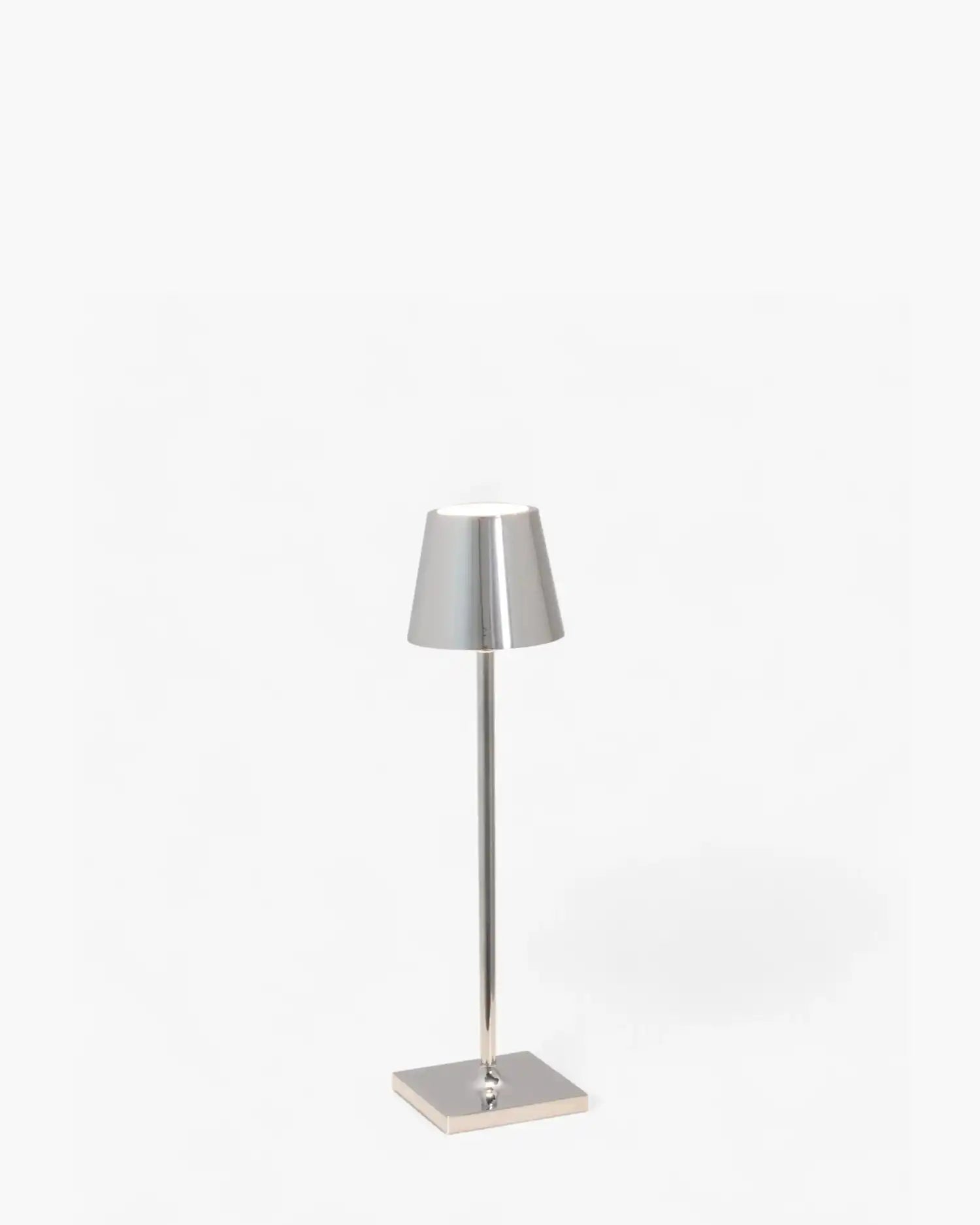 Zafferano Lampes à Porter Poldina micro table lamp Glossy Chrome - Buy now on ShopDecor - Discover the best products by ZAFFERANO LAMPES À PORTER design
