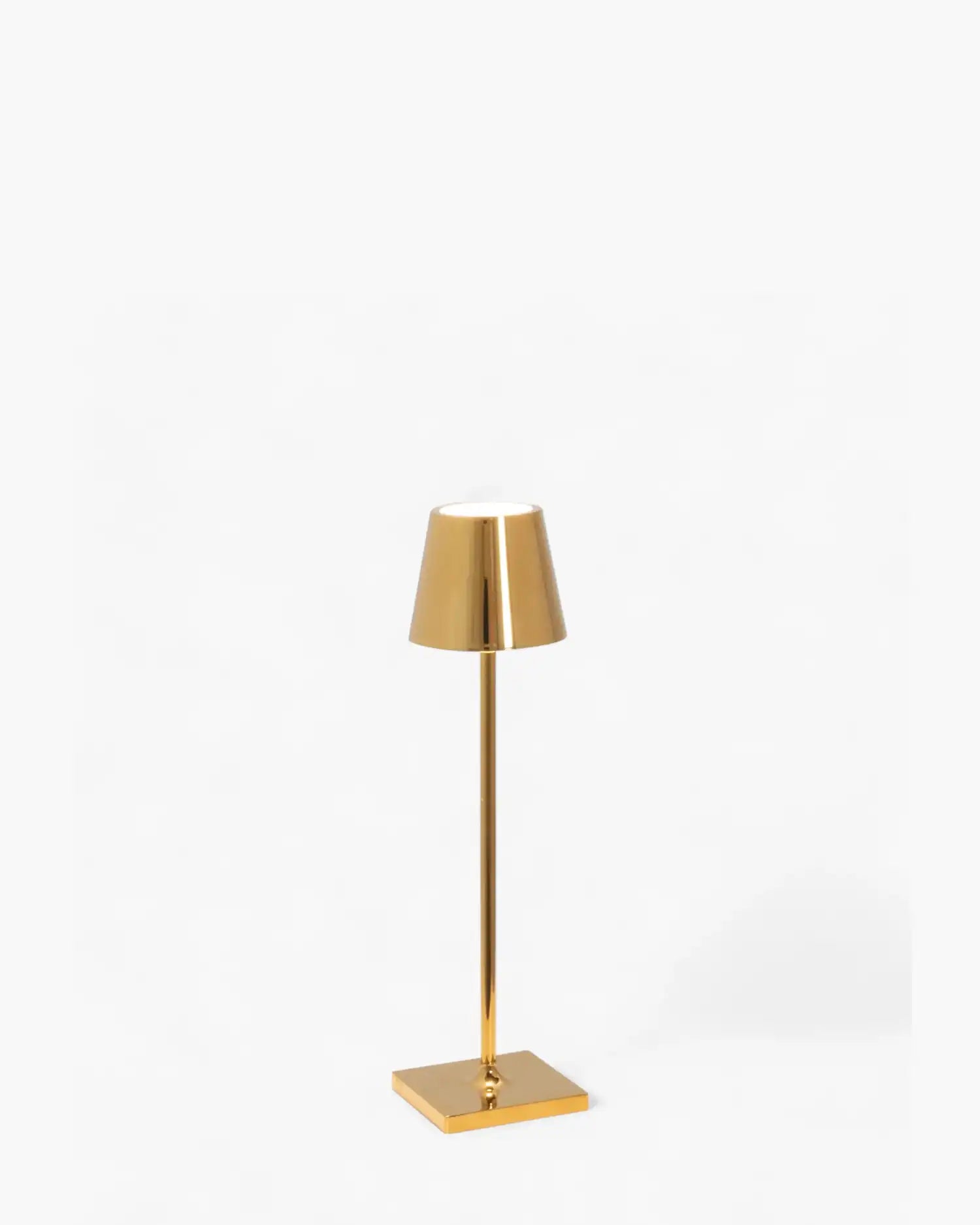 Zafferano Lampes à Porter Poldina micro table lamp Glossy gold - Buy now on ShopDecor - Discover the best products by ZAFFERANO LAMPES À PORTER design