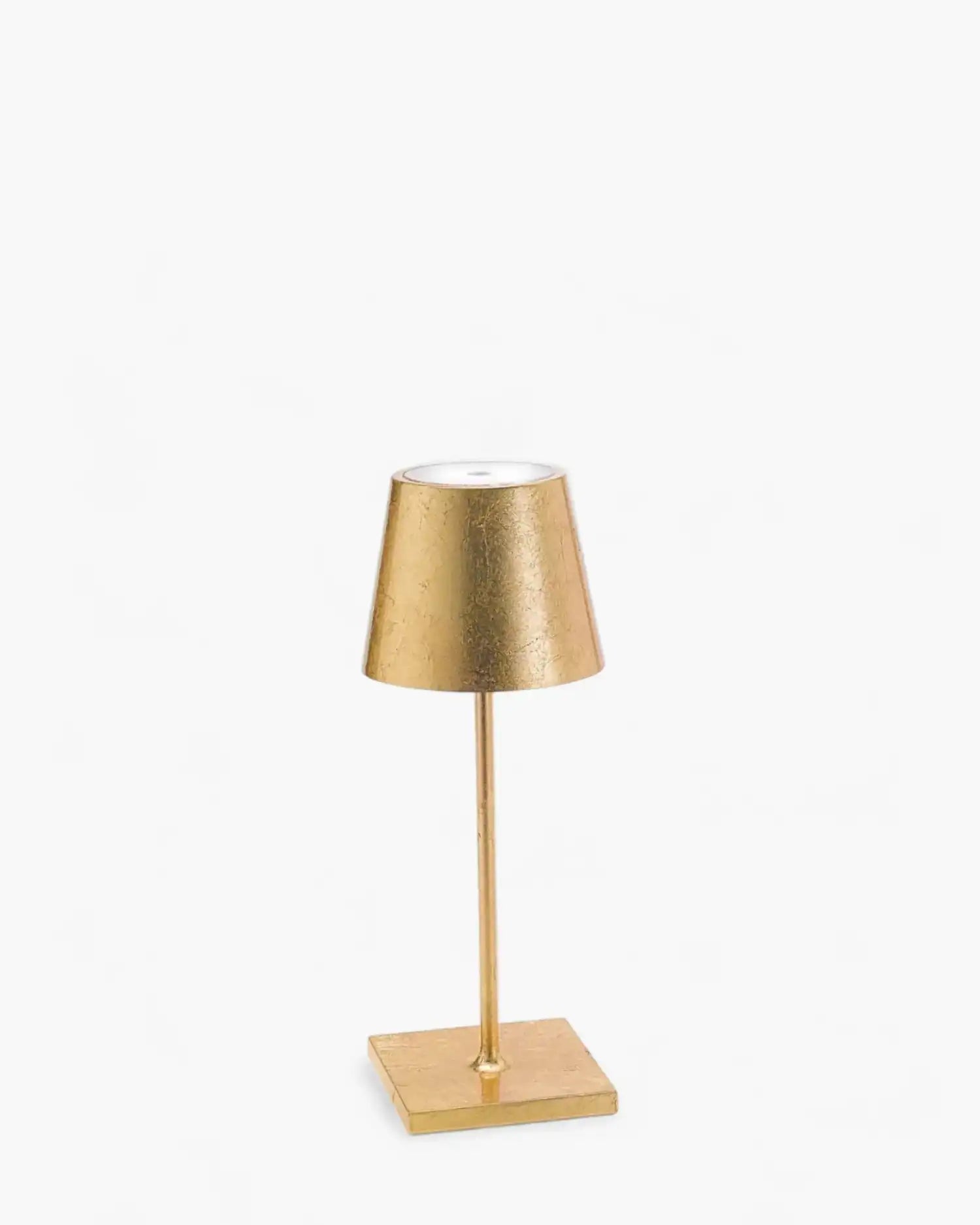 Zafferano Lampes à Porter Poldina Mini Pro Table lamp Zafferano Gold Leaf BFO - Buy now on ShopDecor - Discover the best products by ZAFFERANO LAMPES À PORTER design