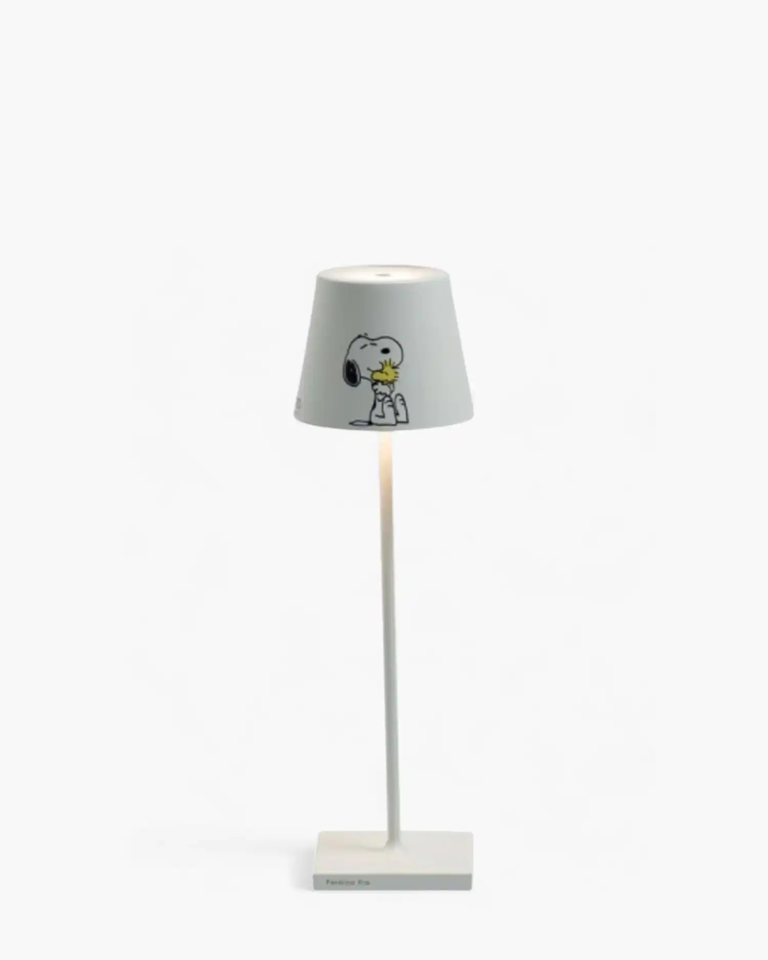 Zafferano Lampes à Porter Poldina x Peanuts table lamp Friends-white stem - Buy now on ShopDecor - Discover the best products by ZAFFERANO LAMPES À PORTER design