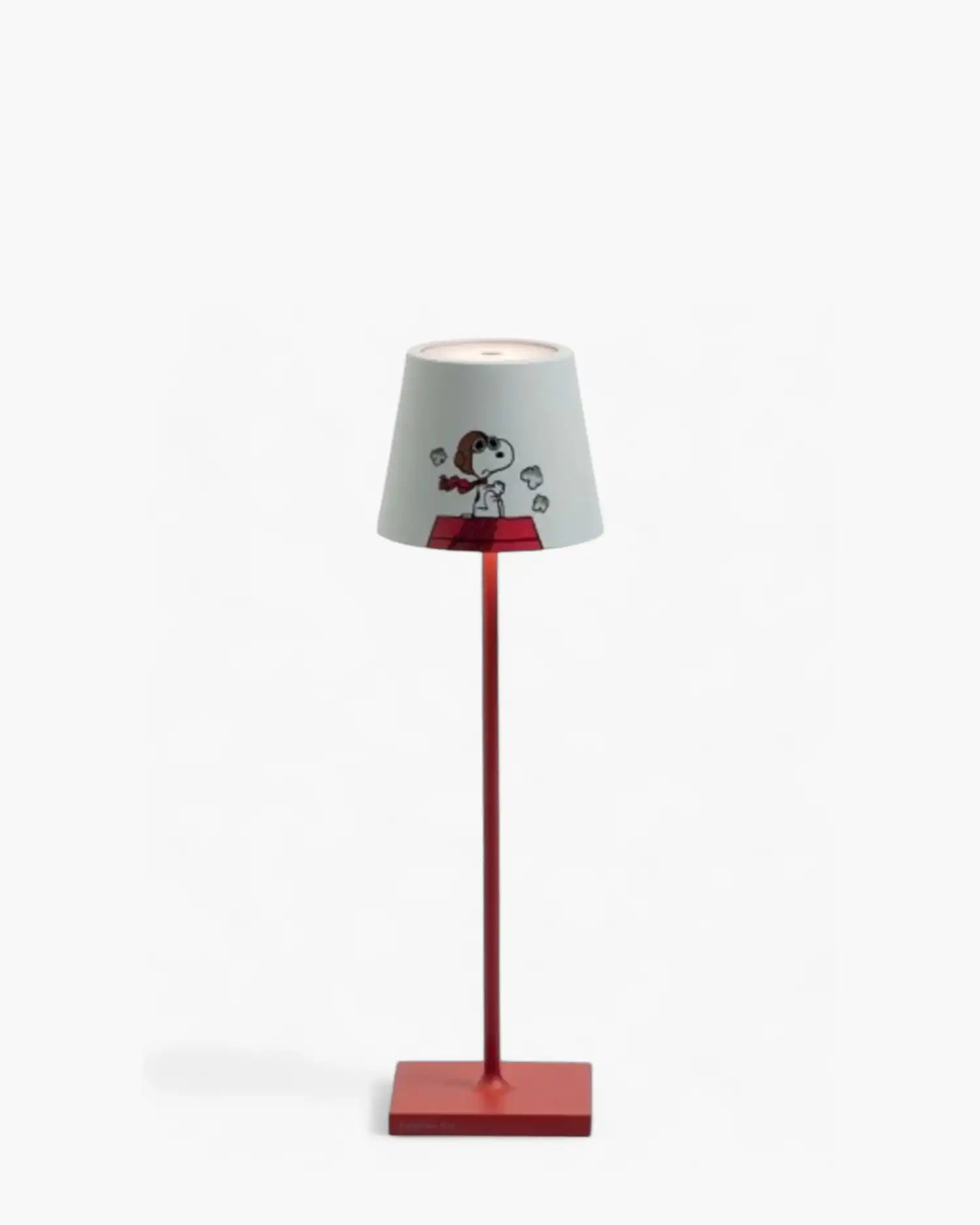Zafferano Lampes à Porter Poldina x Peanuts table lamp Aviator-Red stem - Buy now on ShopDecor - Discover the best products by ZAFFERANO LAMPES À PORTER design