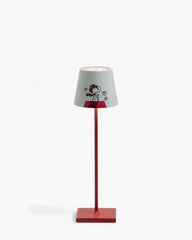 Zafferano Lampes à Porter Poldina x Peanuts table lamp Aviator-Red stem - Buy now on ShopDecor - Discover the best products by ZAFFERANO LAMPES À PORTER design