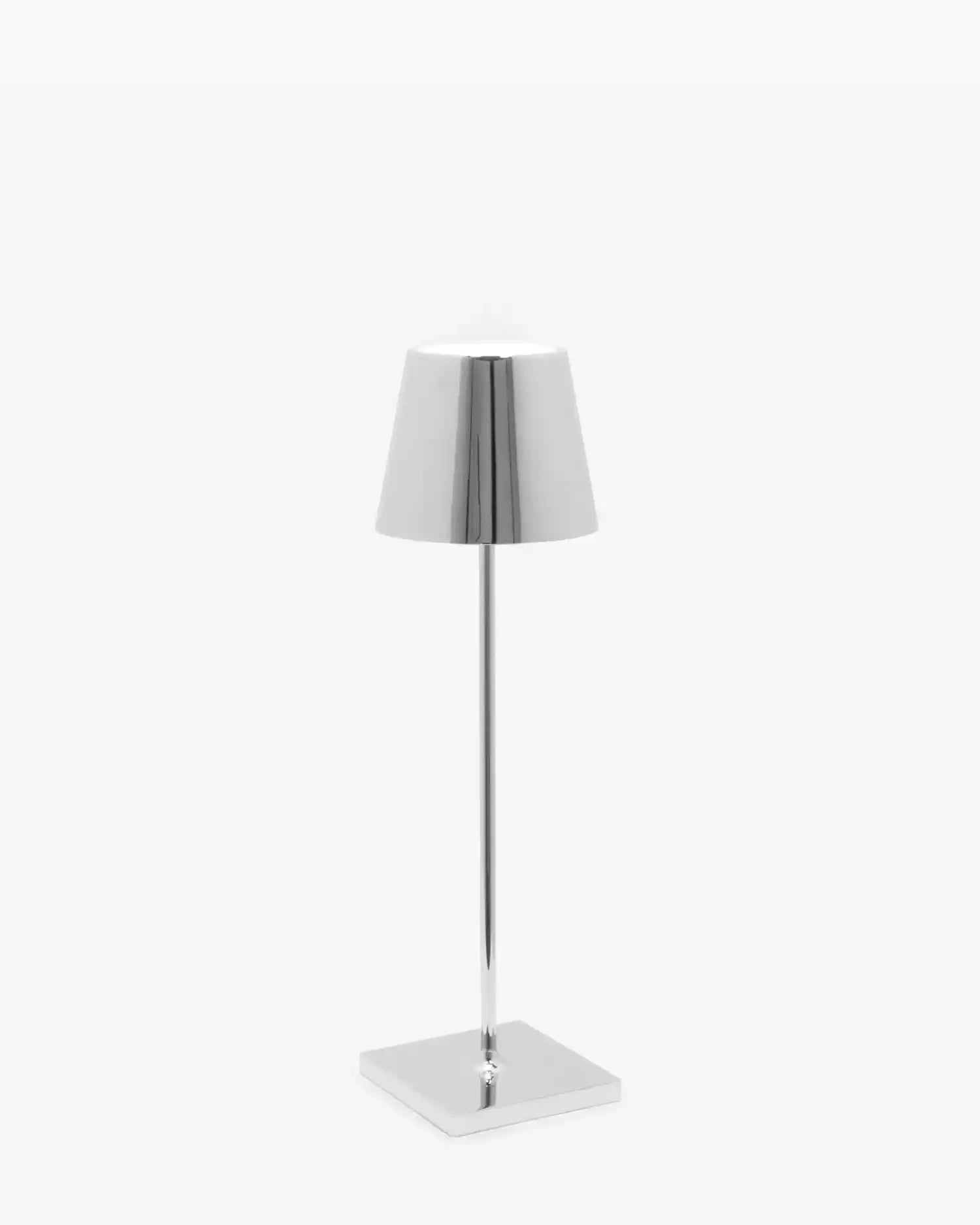Zafferano Lampes à Porter Poldina Pro Table lamp Glossy Chrome - Buy now on ShopDecor - Discover the best products by ZAFFERANO LAMPES À PORTER design