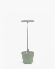 Zafferano Lampes à Porter Poldina Reverso Pro LED table lamp Zafferano Sage Green G3 - Buy now on ShopDecor - Discover the best products by ZAFFERANO LAMPES À PORTER design