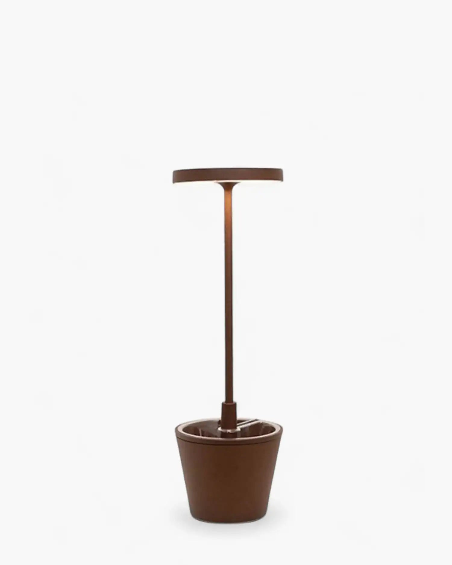 Zafferano Lampes à Porter Poldina Reverso Pro LED table lamp Zafferano Corten Steel R3 - Buy now on ShopDecor - Discover the best products by ZAFFERANO LAMPES À PORTER design