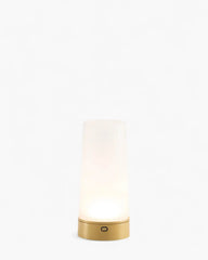 Zafferano Lampes à Porter Soffio portable/table lamp Zafferano Matte Gold Sandblasted - Buy now on ShopDecor - Discover the best products by ZAFFERANO LAMPES À PORTER design