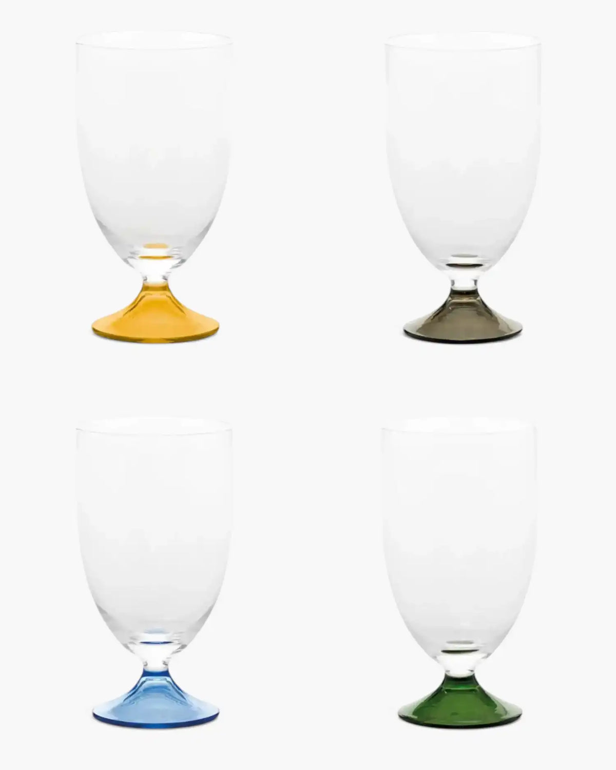 Zafferano Maestro set 4 colored goblet 42 cl -14.78 oz - Buy now on ShopDecor - Discover the best products by ZAFFERANO design