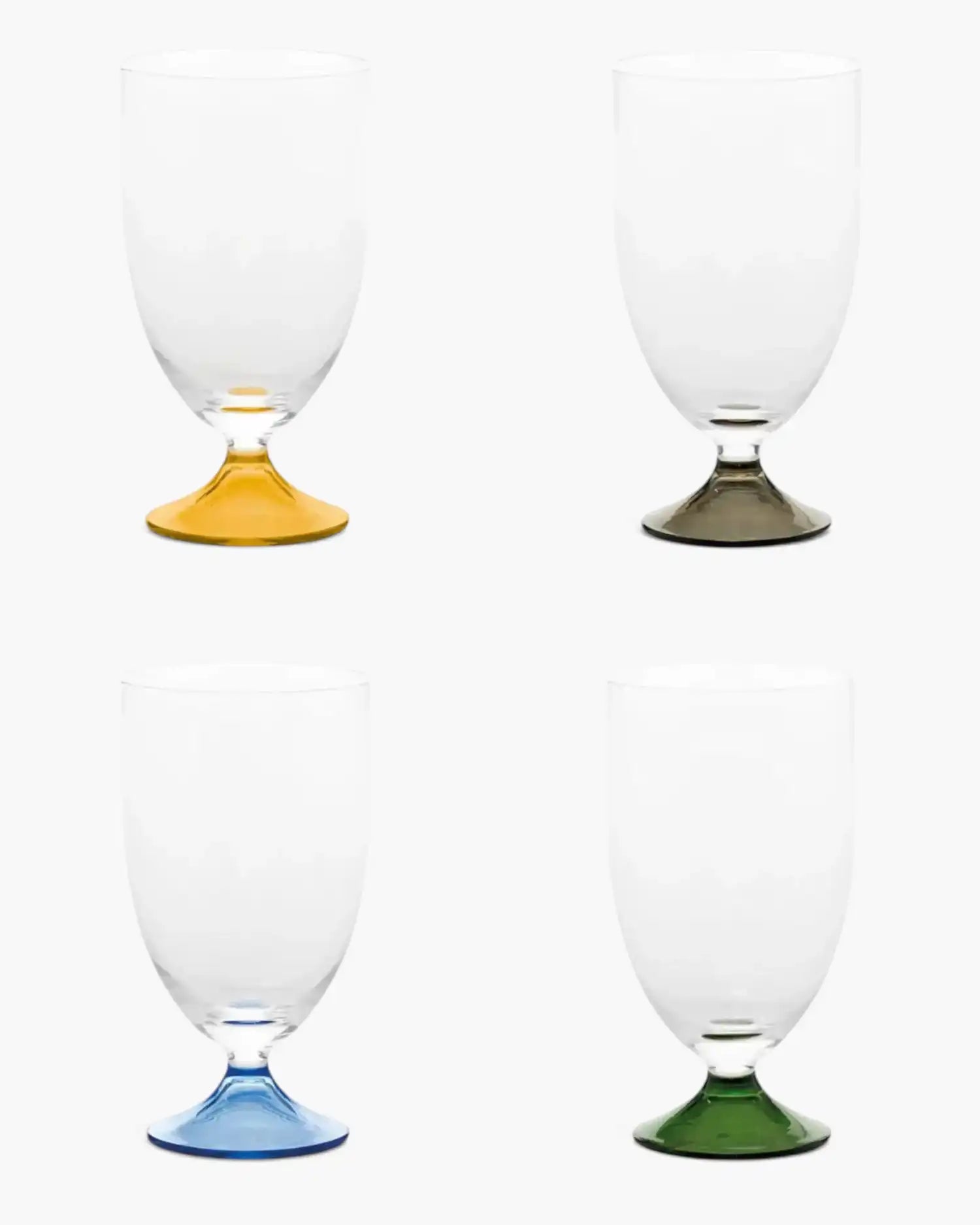 Zafferano Maestro set 4 goblet colored 30 cl -10.55 oz - Buy now on ShopDecor - Discover the best products by ZAFFERANO design