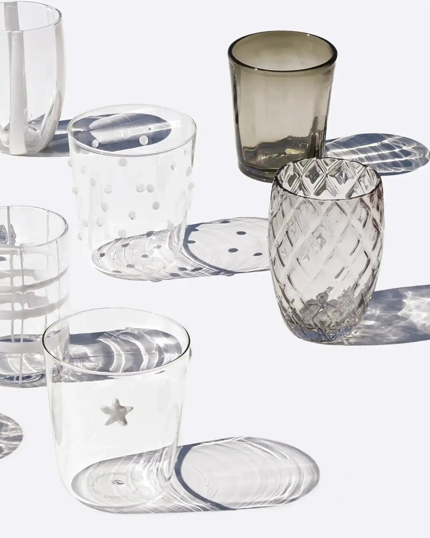Zafferano Melting Pot box of 6 assorted glasses - Buy now on ShopDecor - Discover the best products by ZAFFERANO design