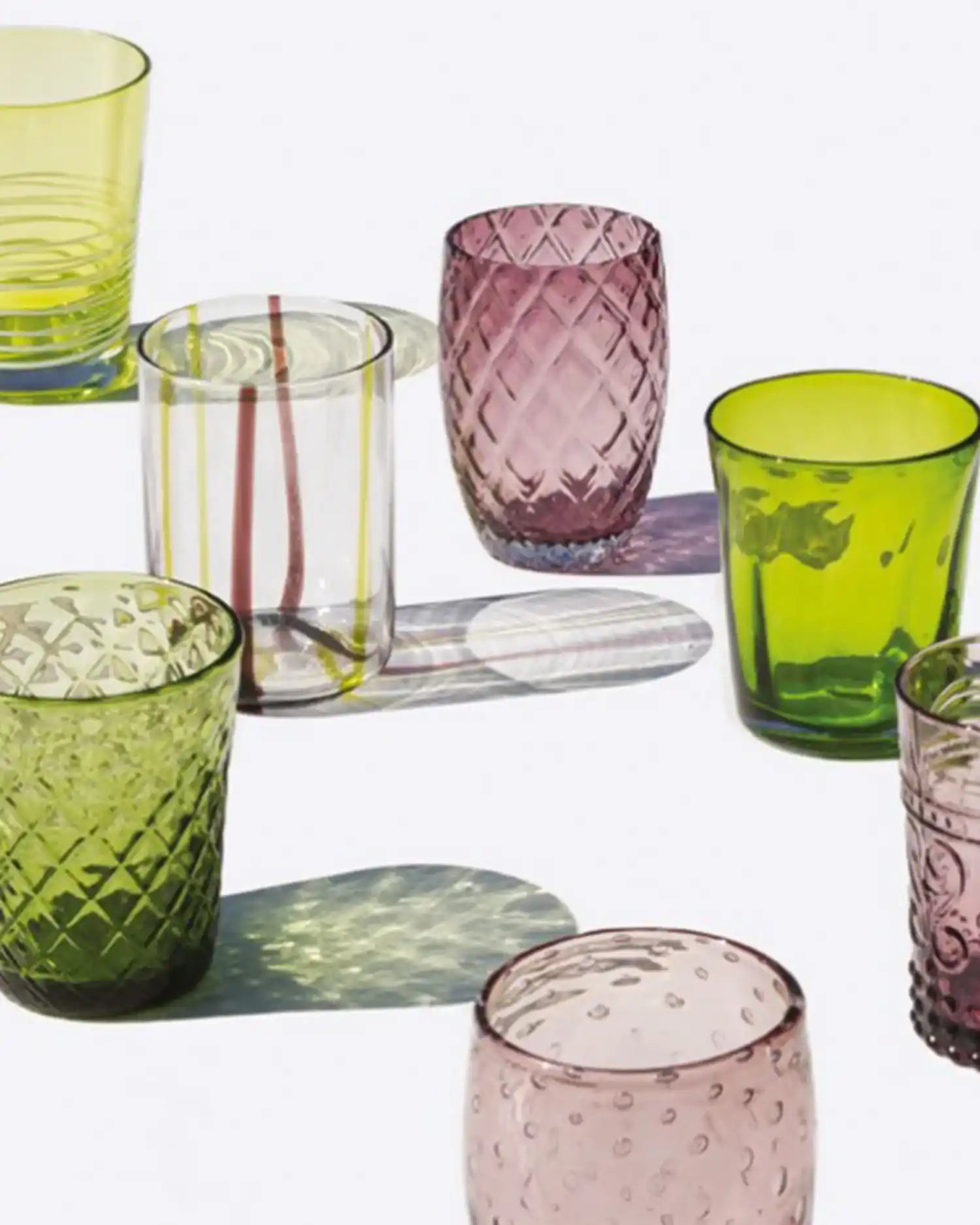 Zafferano Melting Pot box of 6 assorted glasses - Buy now on ShopDecor - Discover the best products by ZAFFERANO design