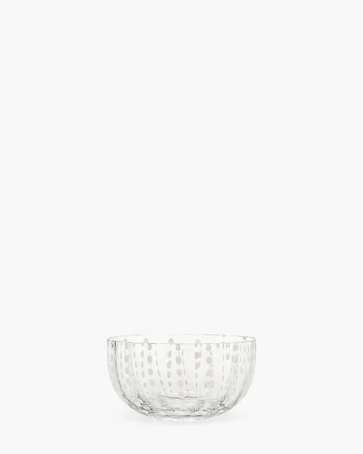 Zafferano Perle small bowl diam. 11.5 cm-4.53 in Transparent - Buy now on ShopDecor - Discover the best products by ZAFFERANO design