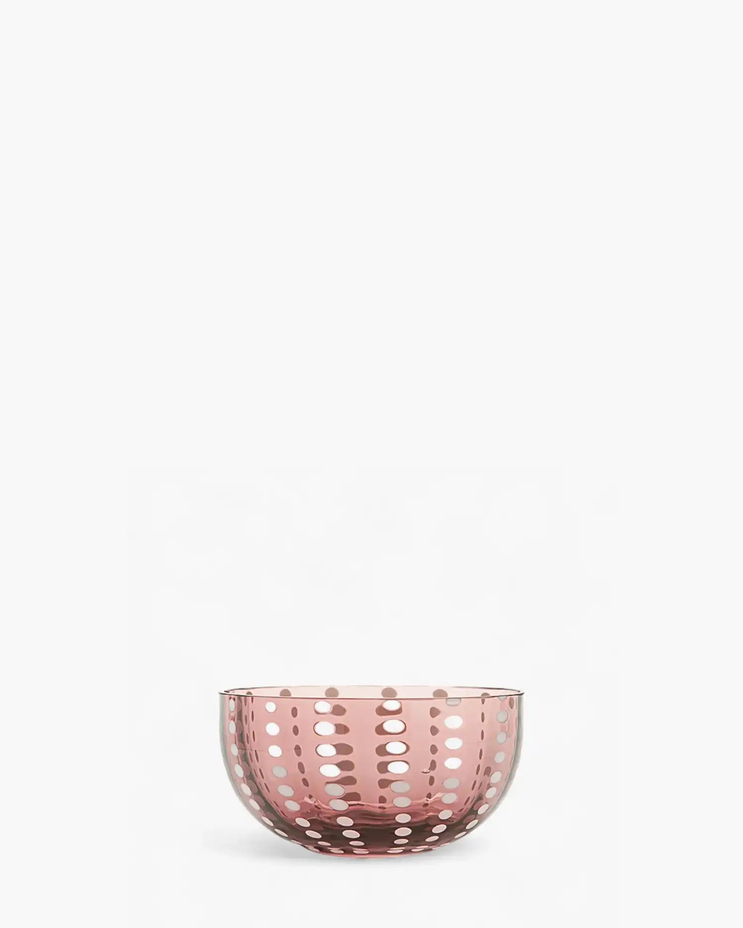 Zafferano Perle small bowl diam. 11.5 cm-4.53 in Zafferano Amethyst - Buy now on ShopDecor - Discover the best products by ZAFFERANO design