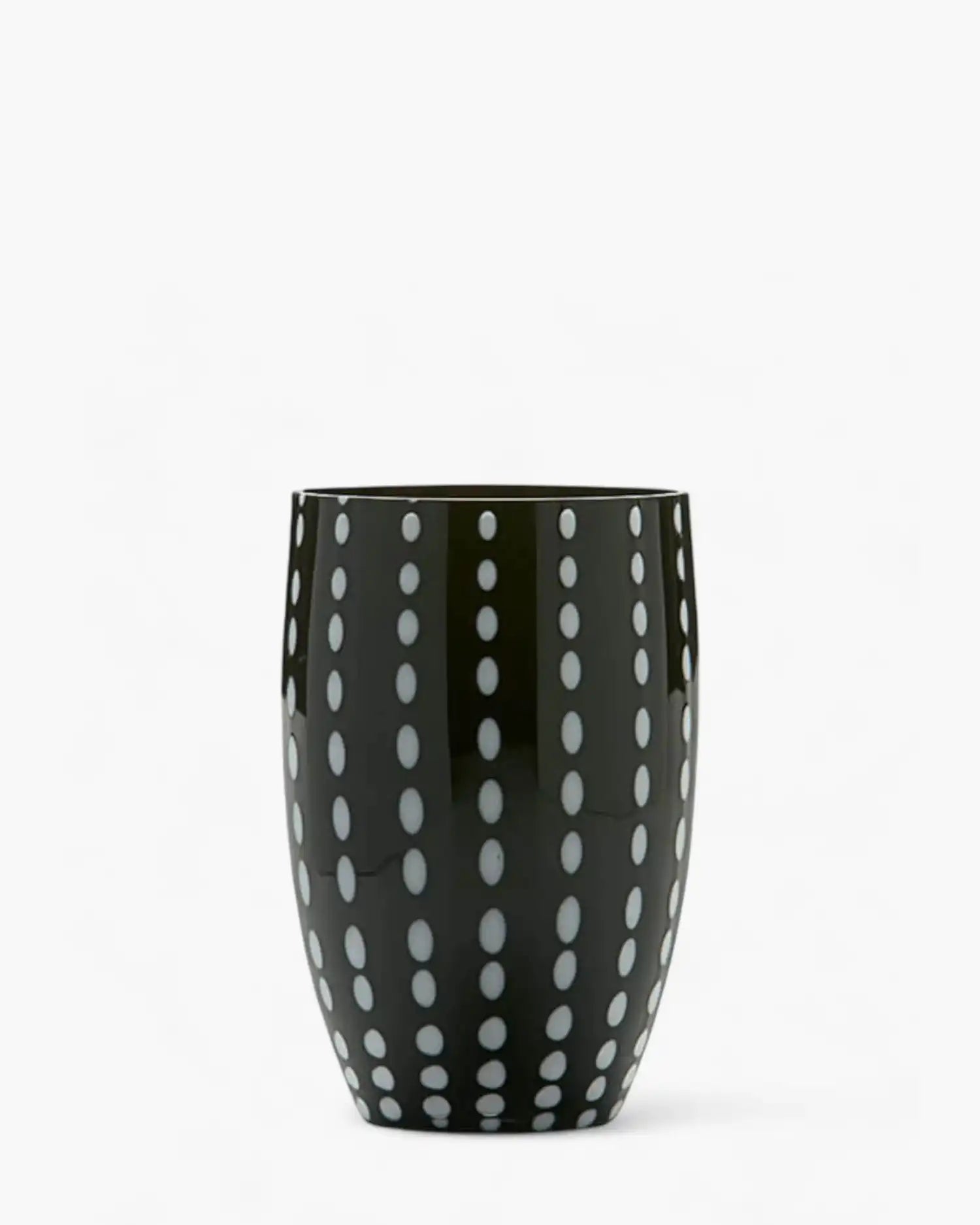 Zafferano Perle tumbler coloured glass 32 cl-10.82 oz Black - Buy now on ShopDecor - Discover the best products by ZAFFERANO design