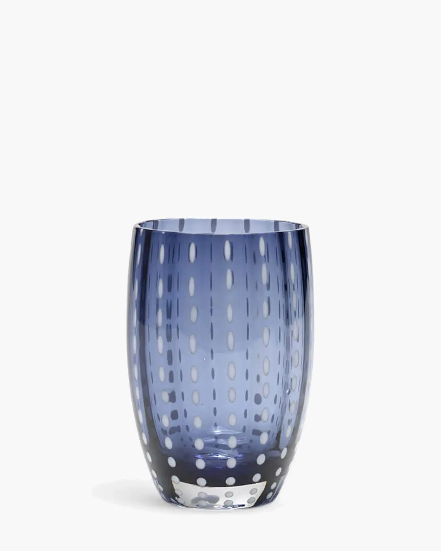 Zafferano Perle tumbler coloured glass 32 cl-10.82 oz Zafferano Blue grey - Buy now on ShopDecor - Discover the best products by ZAFFERANO design