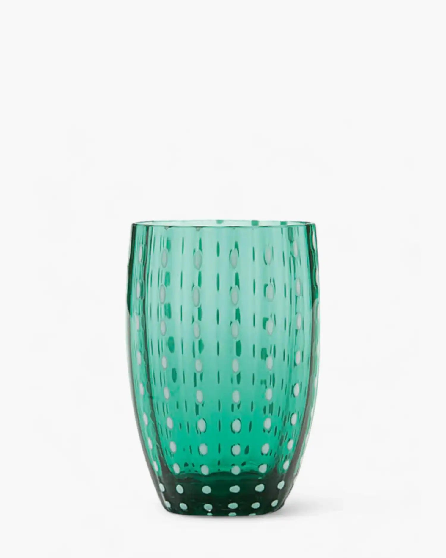 Zafferano Perle tumbler coloured glass 32 cl-10.82 oz Zafferano Green - Buy now on ShopDecor - Discover the best products by ZAFFERANO design