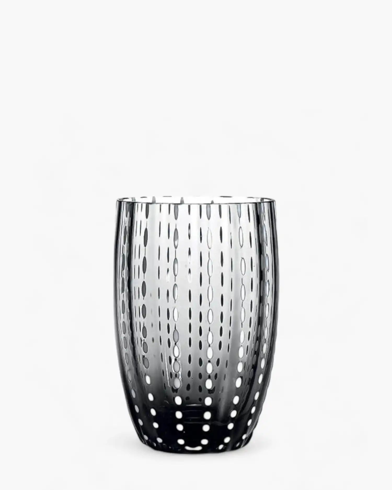 Zafferano Perle tumbler coloured glass 32 cl-10.82 oz Zafferano Grey - Buy now on ShopDecor - Discover the best products by ZAFFERANO design