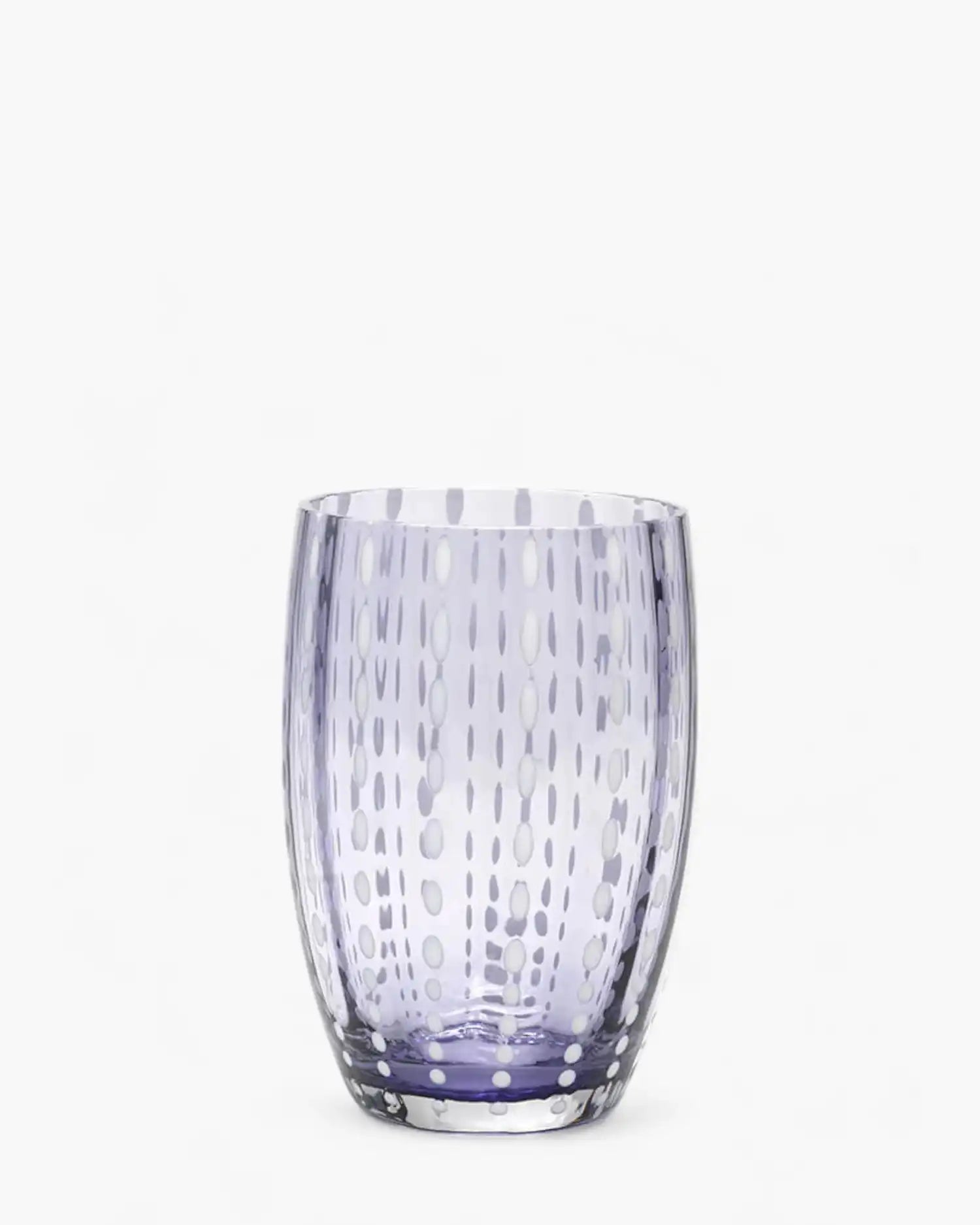 Zafferano Perle tumbler coloured glass 32 cl-10.82 oz Zafferano Lavender - Buy now on ShopDecor - Discover the best products by ZAFFERANO design