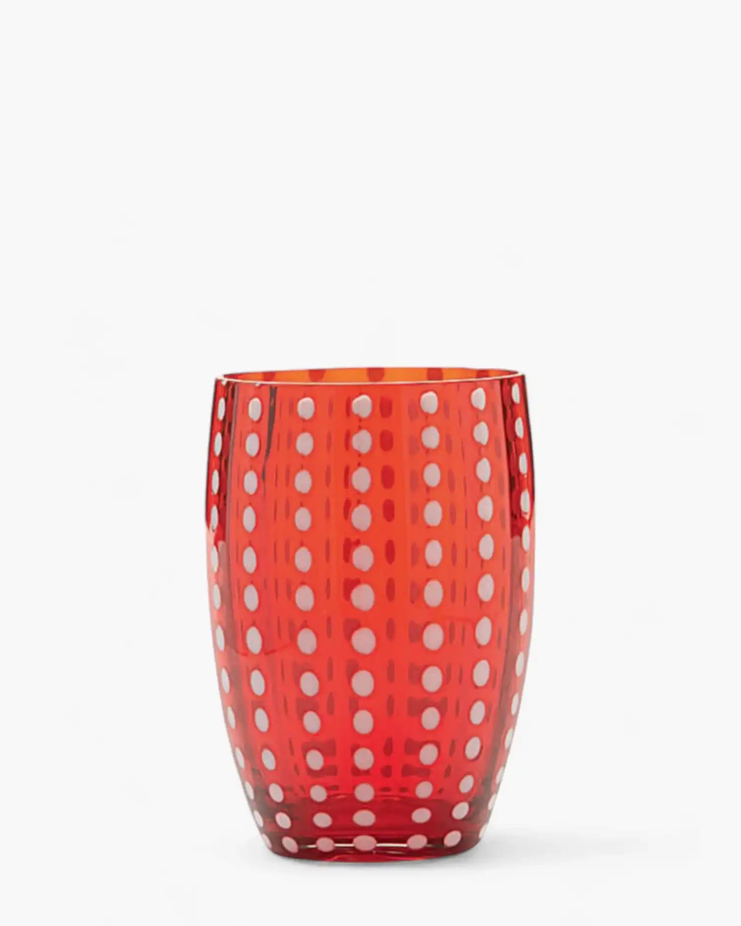Zafferano Perle tumbler coloured glass 32 cl-10.82 oz Zafferano Red - Buy now on ShopDecor - Discover the best products by ZAFFERANO design