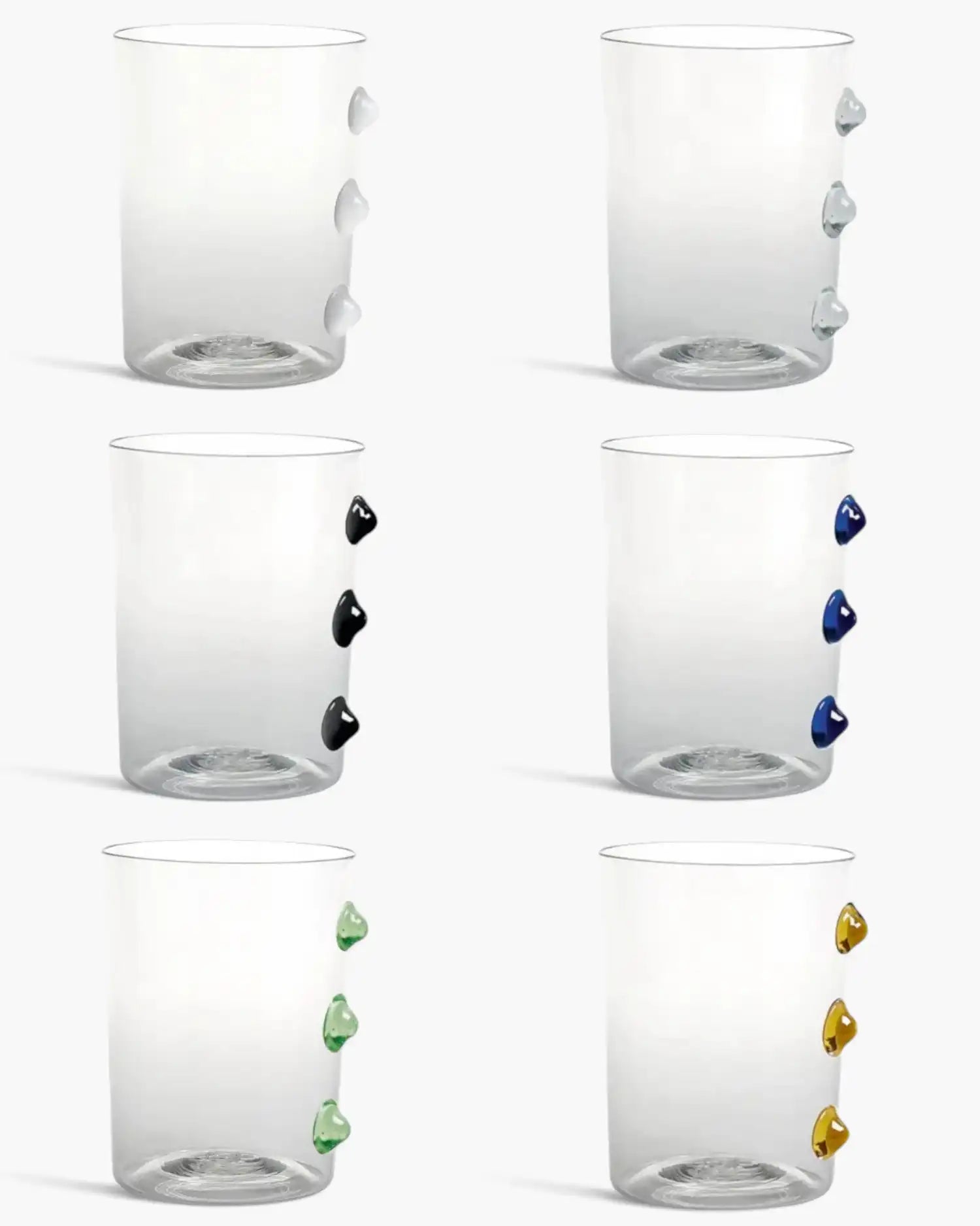 Zafferano Petoni Tumbler set 6 tumblers 37 cl-12.51 oz - Buy now on ShopDecor - Discover the best products by ZAFFERANO design
