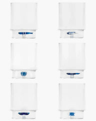 Zafferano Teca Mare set 6 assorted patterns tumbler 35 cl - 11.83 oz - Buy now on ShopDecor - Discover the best products by ZAFFERANO design