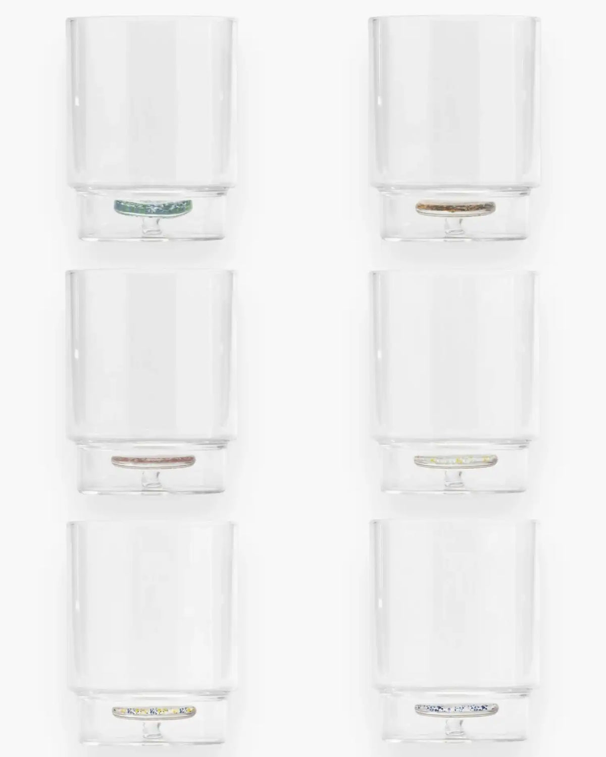 Zafferano Teca Terrazzo set 6 assorted colors tumbler 35 cl - 11.83 oz - Buy now on ShopDecor - Discover the best products by ZAFFERANO design