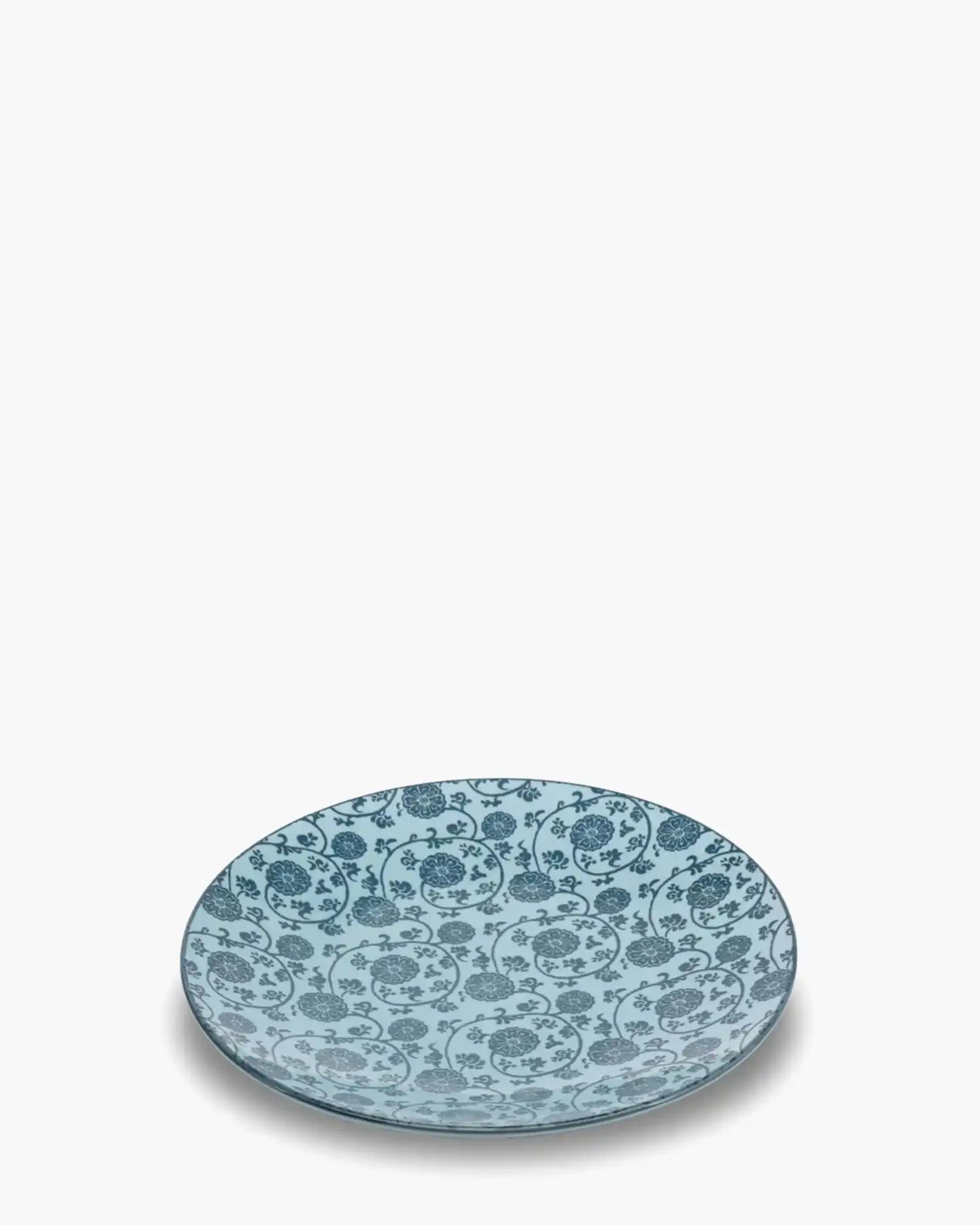 Zafferano Tue dinner plate diam. 26,5 cm ocean flowers decoration - Buy now on ShopDecor - Discover the best products by ZAFFERANO design