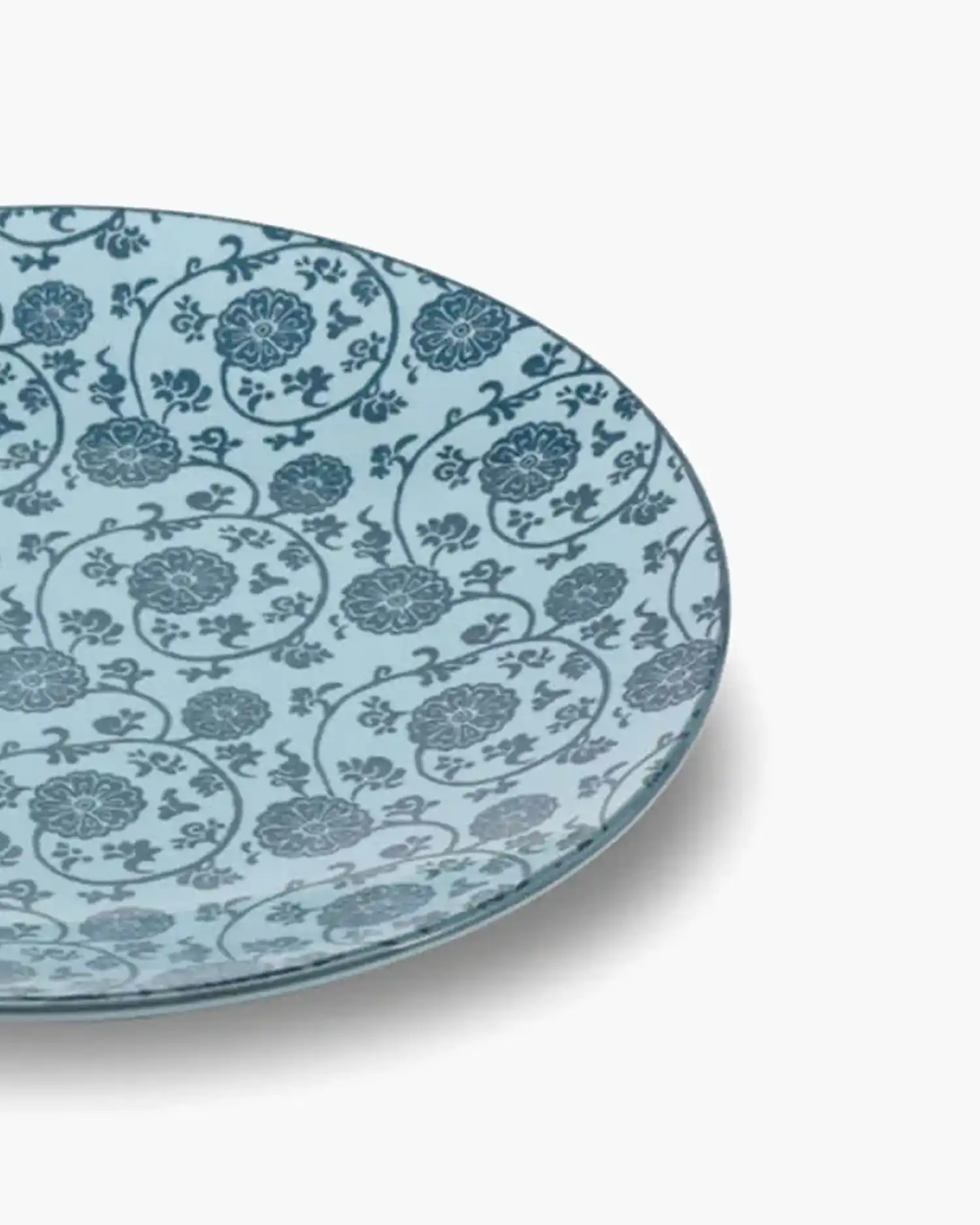 Zafferano Tue dinner plate diam. 26,5 cm ocean flowers decoration - Buy now on ShopDecor - Discover the best products by ZAFFERANO design