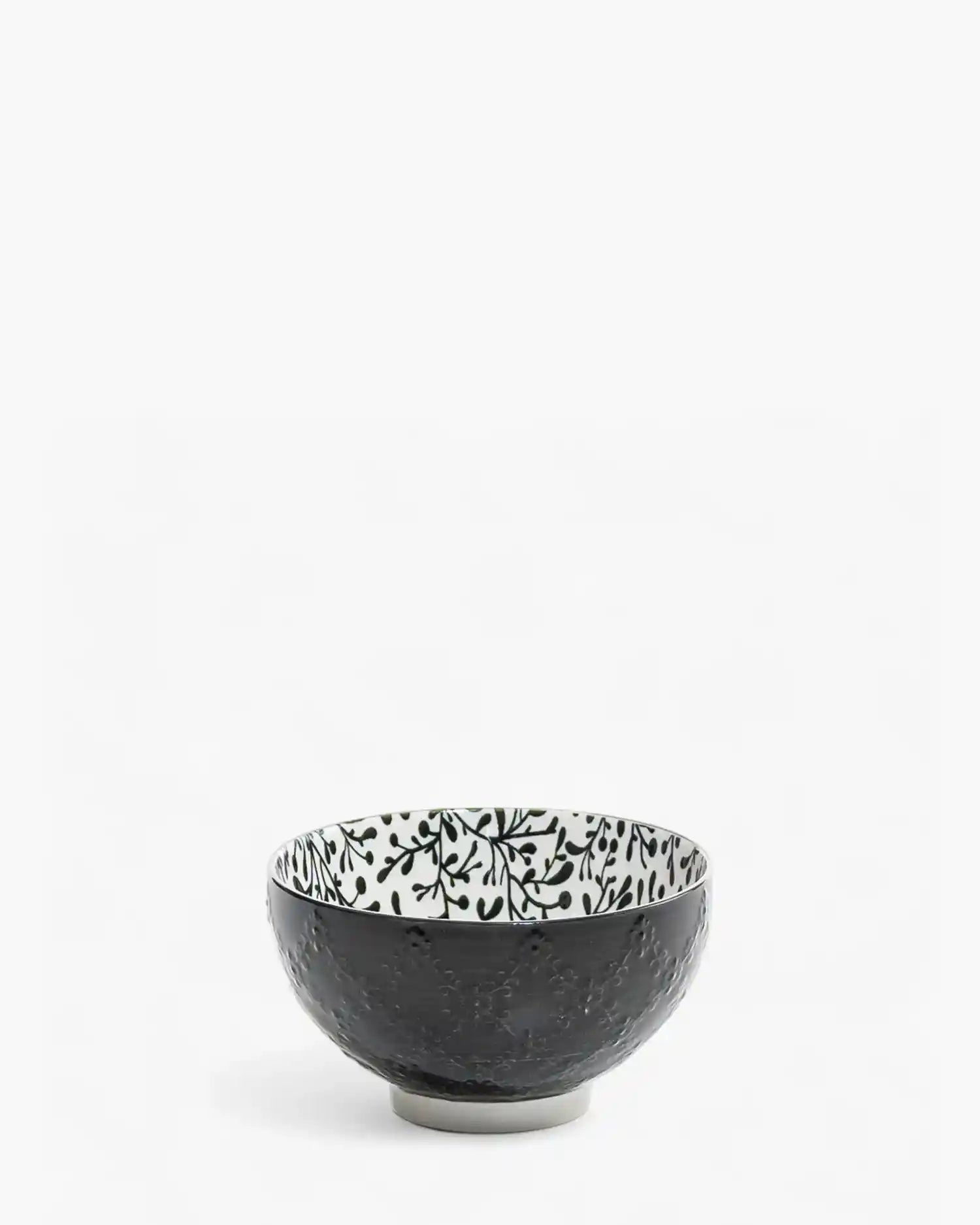 Zafferano Tue Tex Bowl Zafferano Black N3 d 15.3 cm - d 6.02 in - Buy now on ShopDecor - Discover the best products by ZAFFERANO design